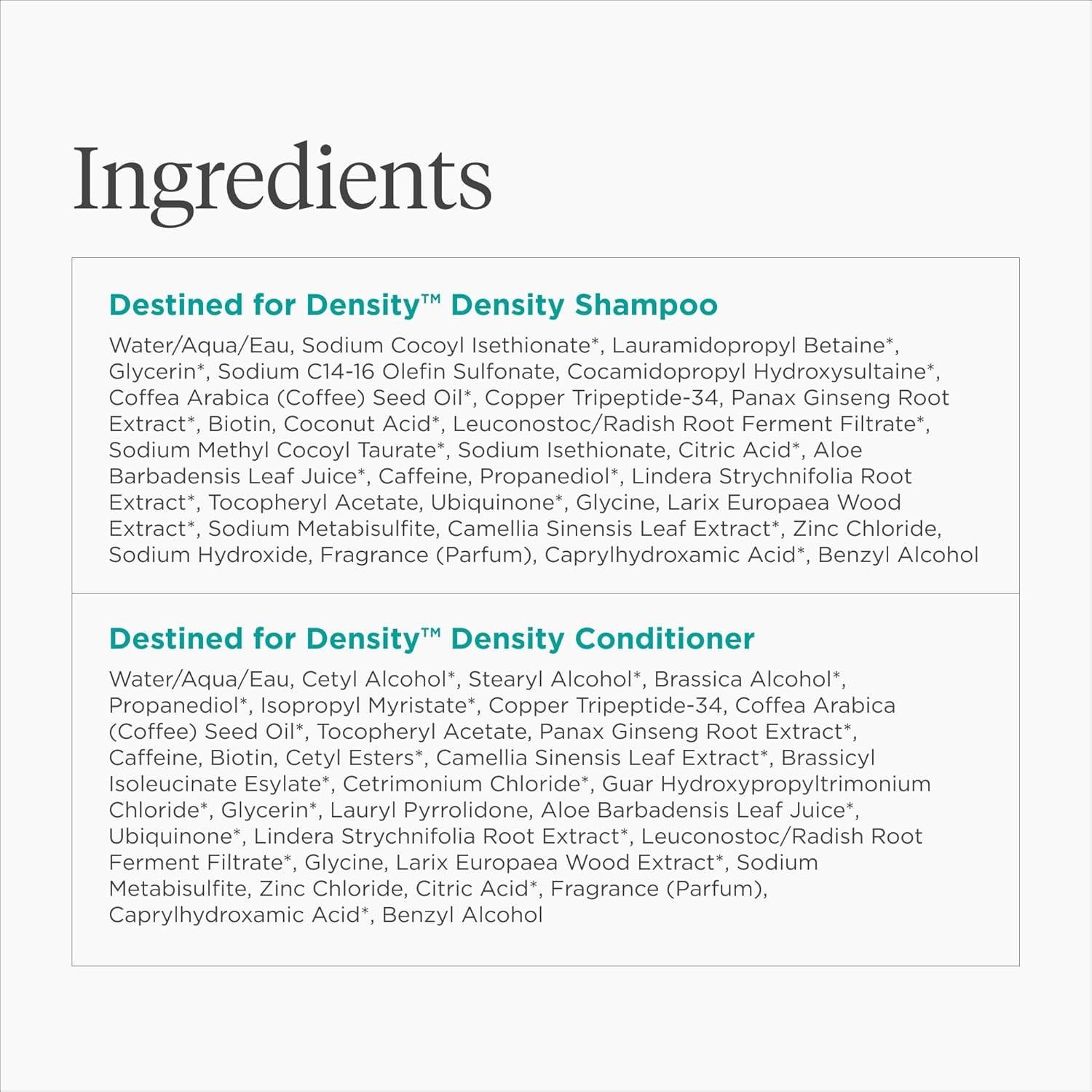 Champú y Acondicionador Briogeo Densidad 2 x 236 ml Vegano