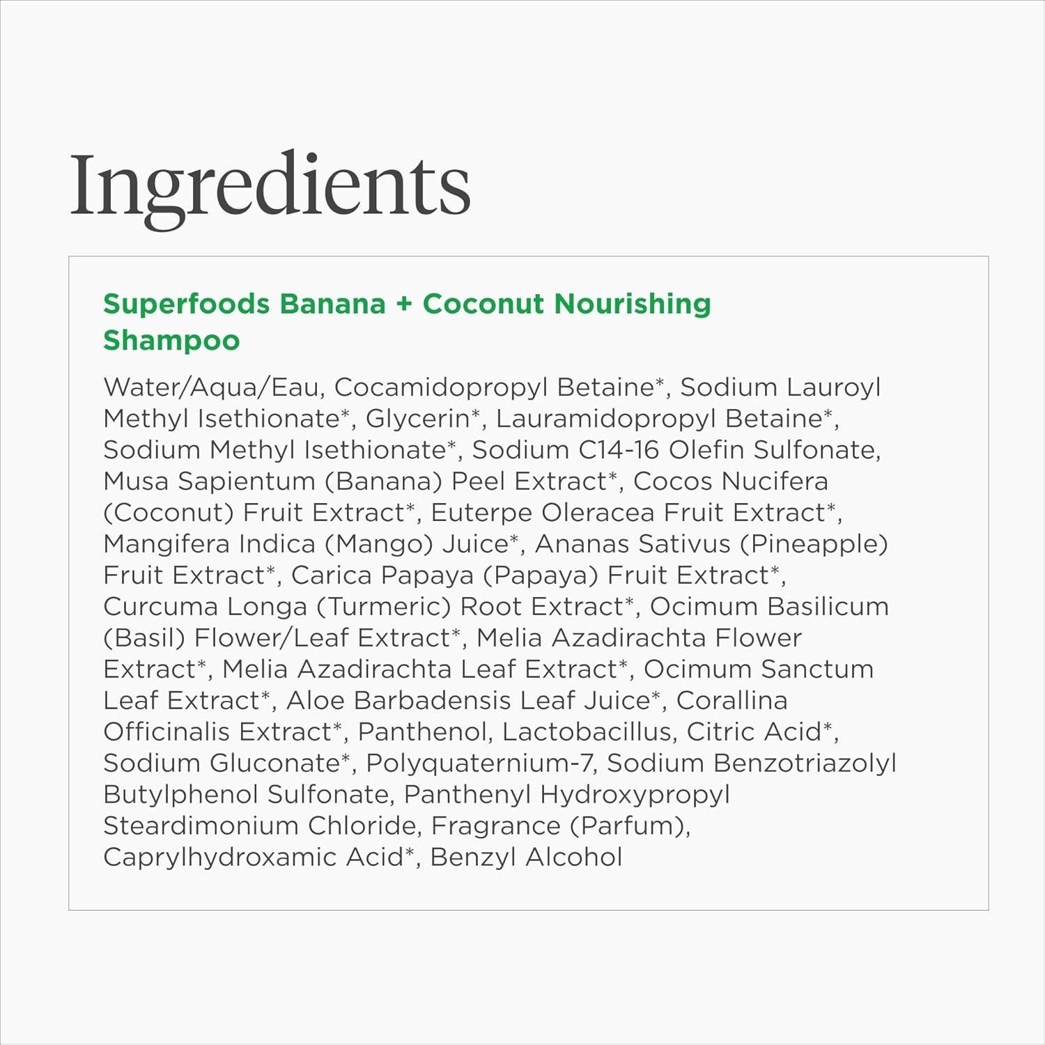 Champú Nutritivo Briogeo Superfoods 354 ml Banana + Coco