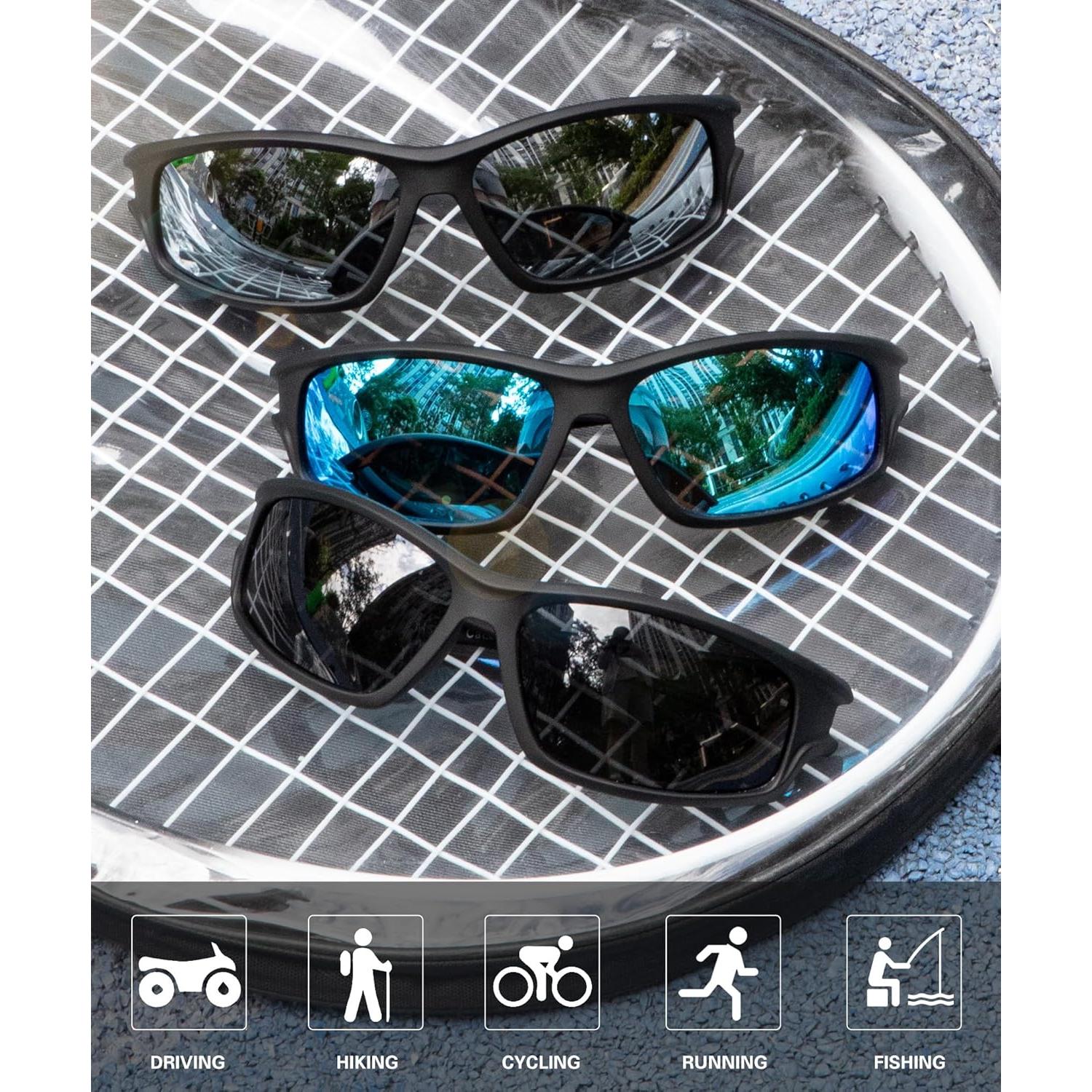 Gafas de sol polarizadas OUKEMAX para hombres y mujeres UV400