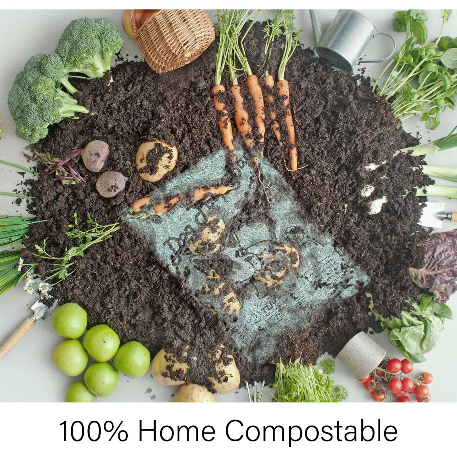 Bolsas Compostables para Perros Corazón de Tafiti 75 Unidades