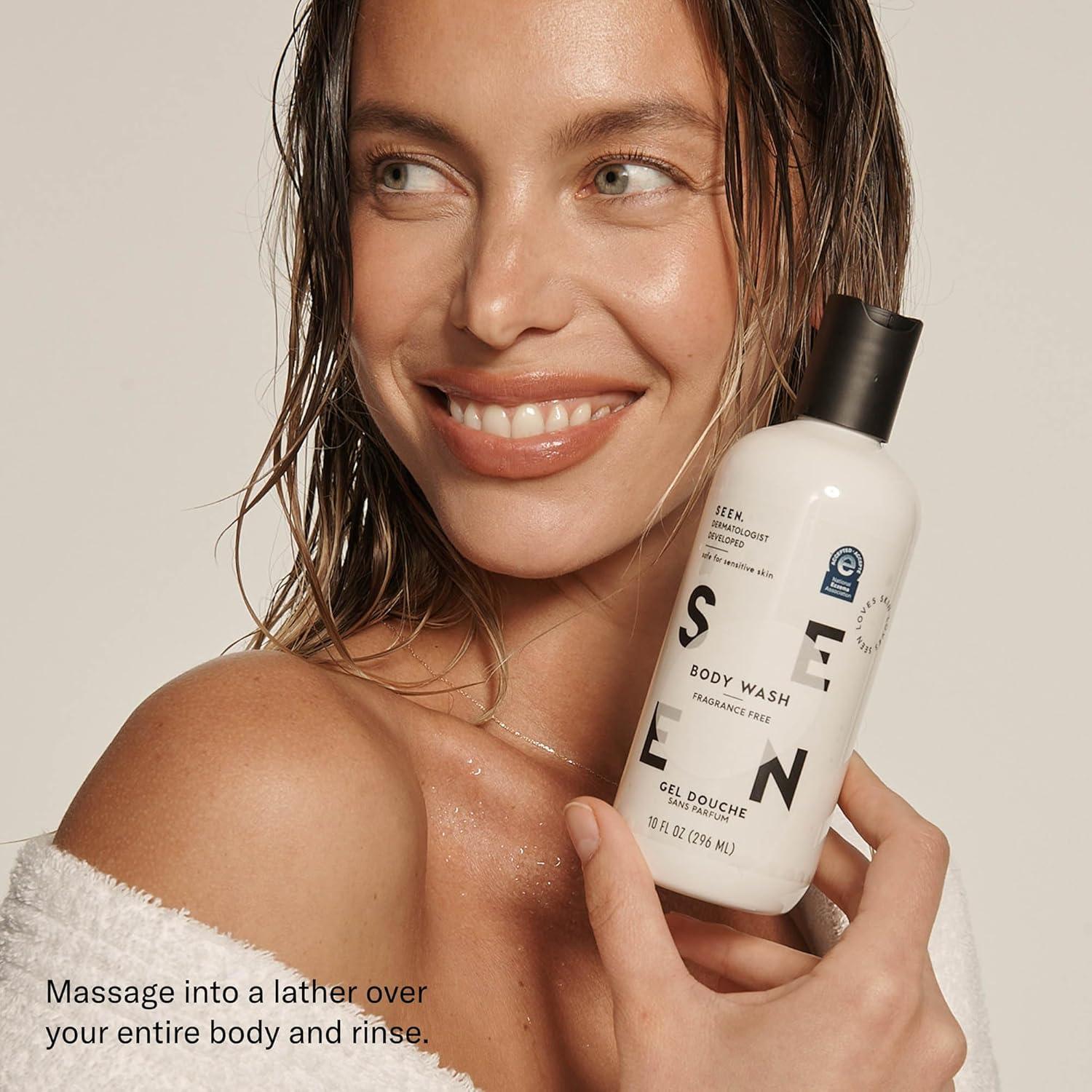 Gel de Ducha Sin Fragancia SEEN 296 ml - No Comedogénico