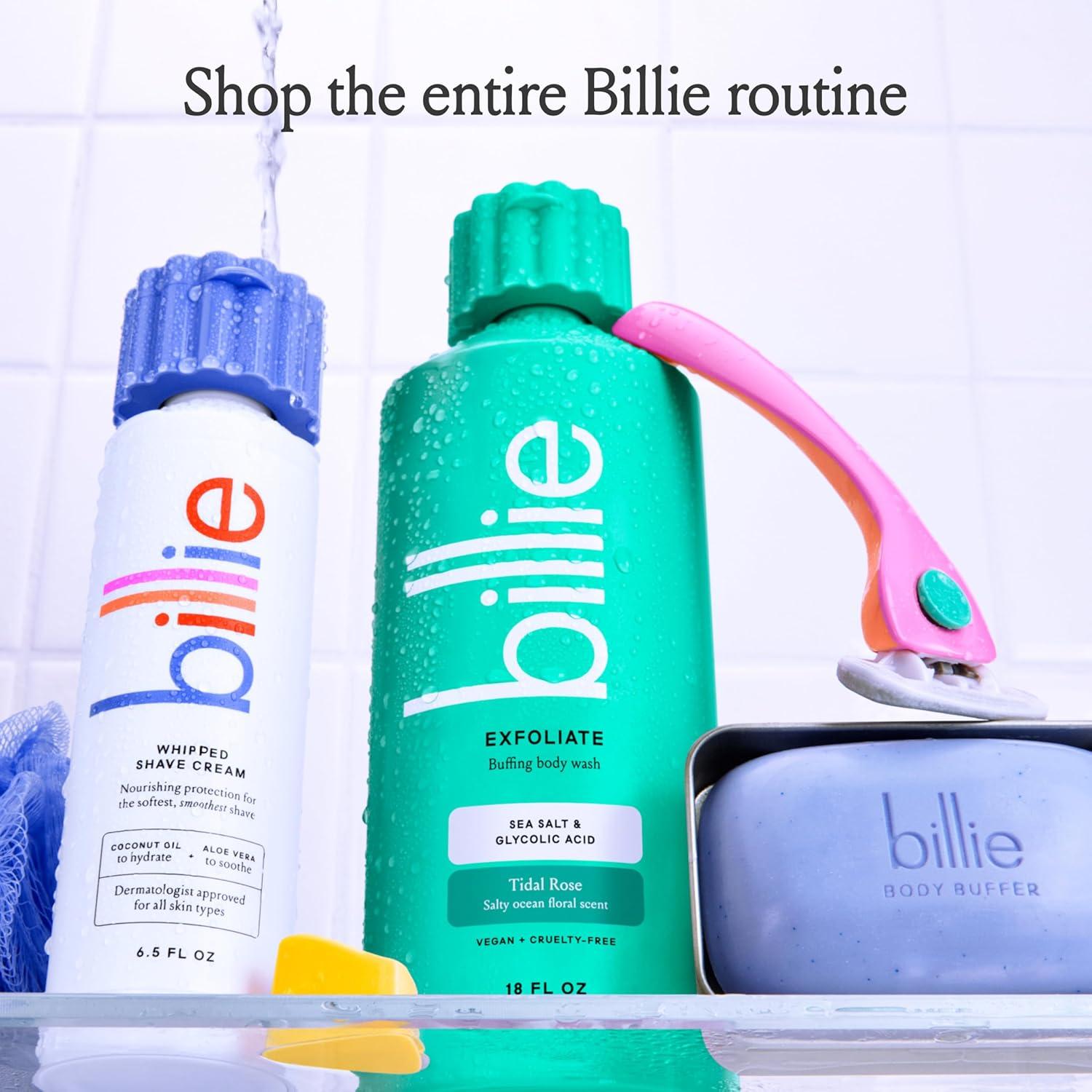 Jabón Corporal Exfoliante Billie 532 ml Sal Marina Floral