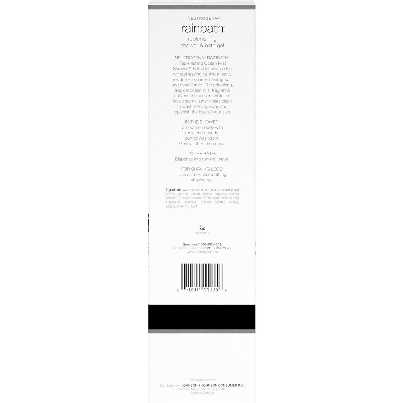 Gel de Ducha Neutrogena Rainbath 946 ml - Aroma Brisa Oceánica