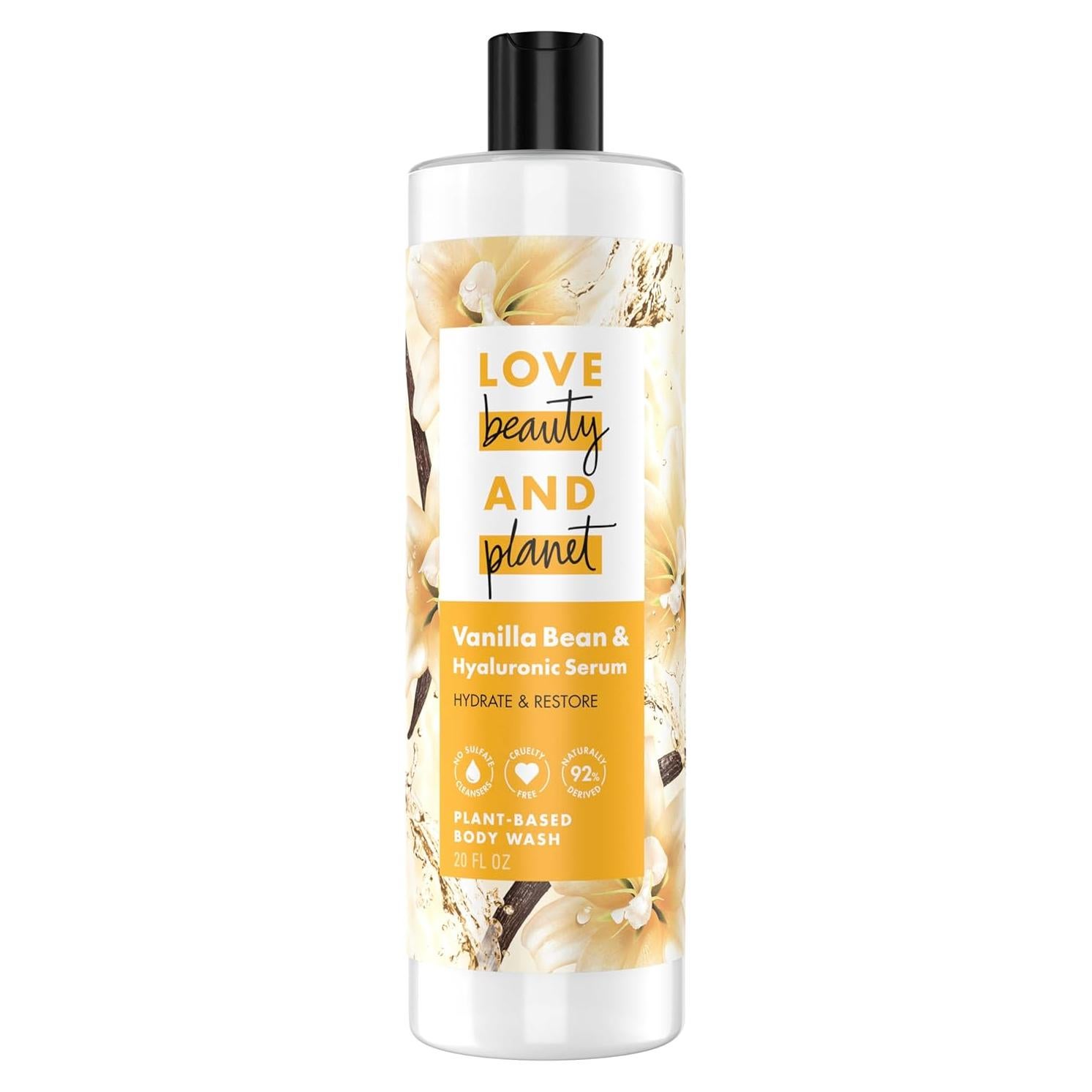 Gel de Ducha Hidratante Vainilla Amor Belleza y Planeta 567g