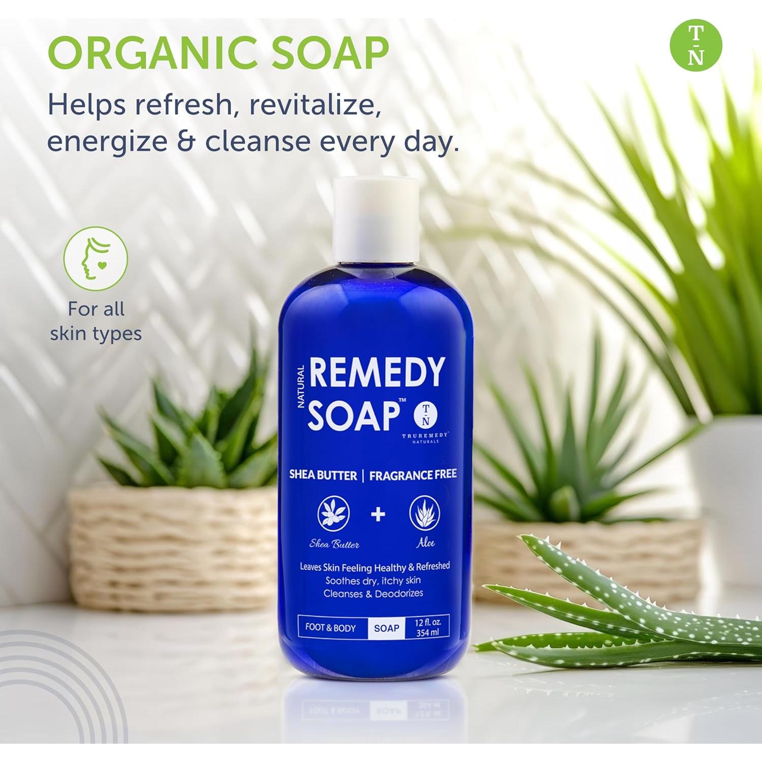 Gel de Ducha Hidratante Truremedy Naturals 354 ml Sin Fragancia