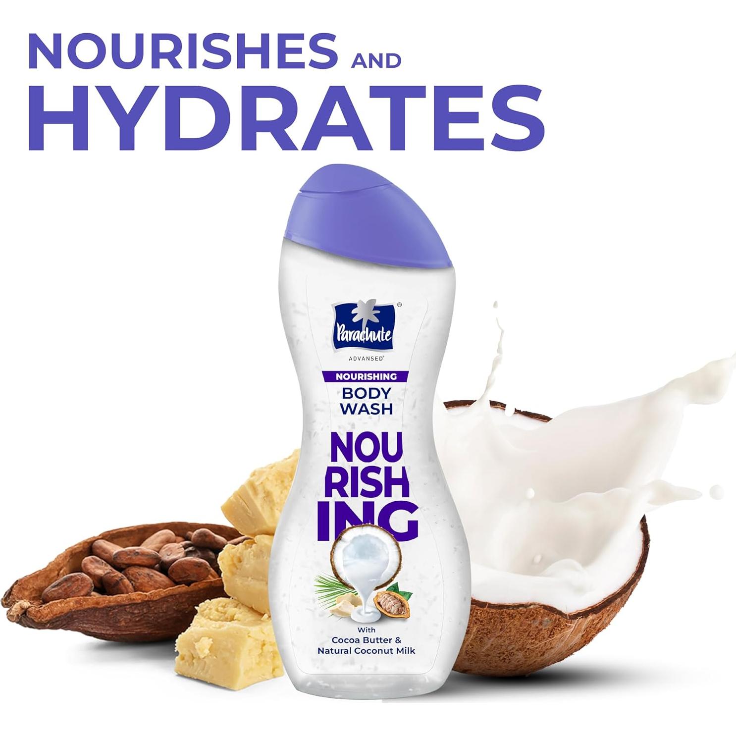 Gel de Baño Nutritivo Parachute Advansed 240 ml Pack 3