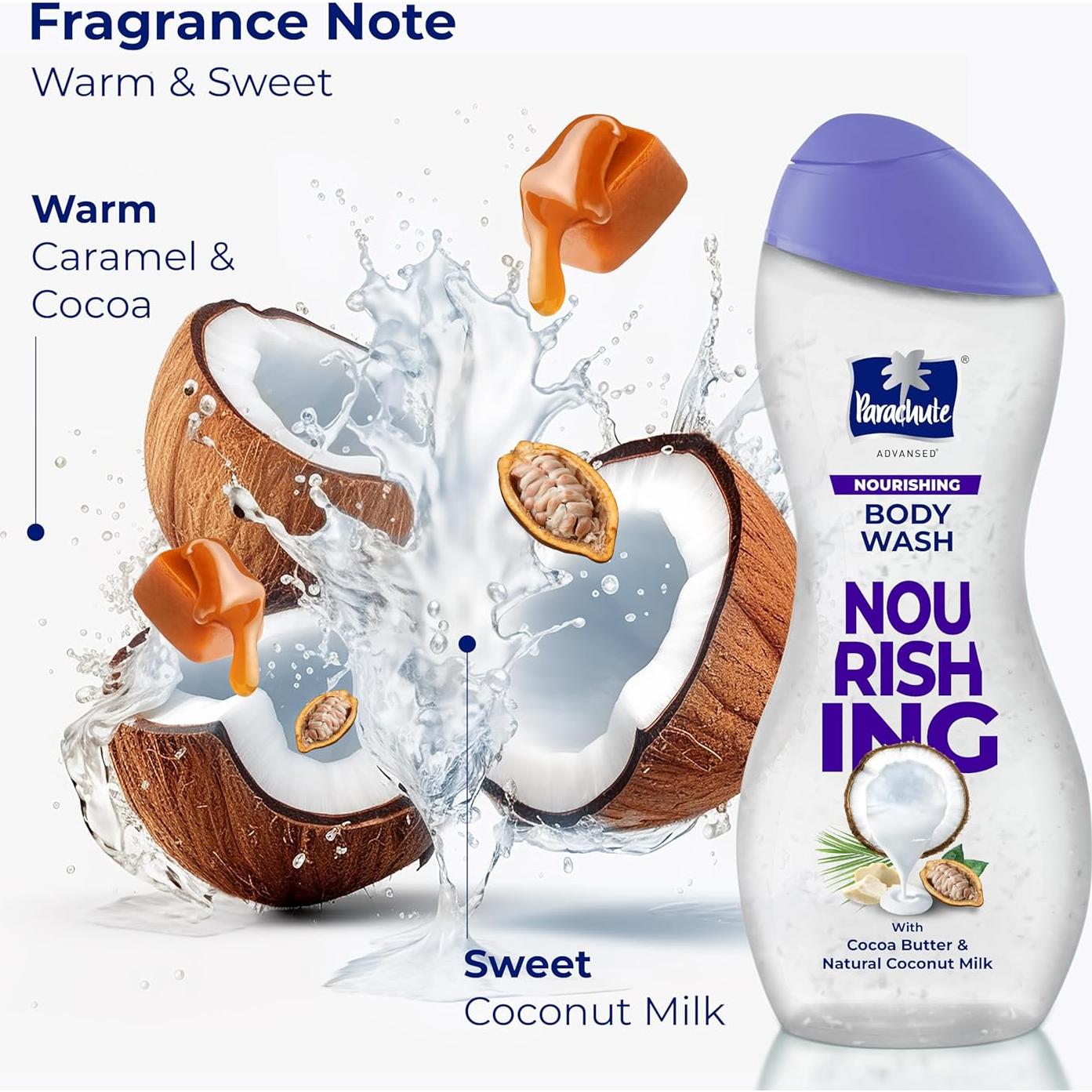 Gel de Baño Nutritivo Parachute Advansed 240 ml Pack 3