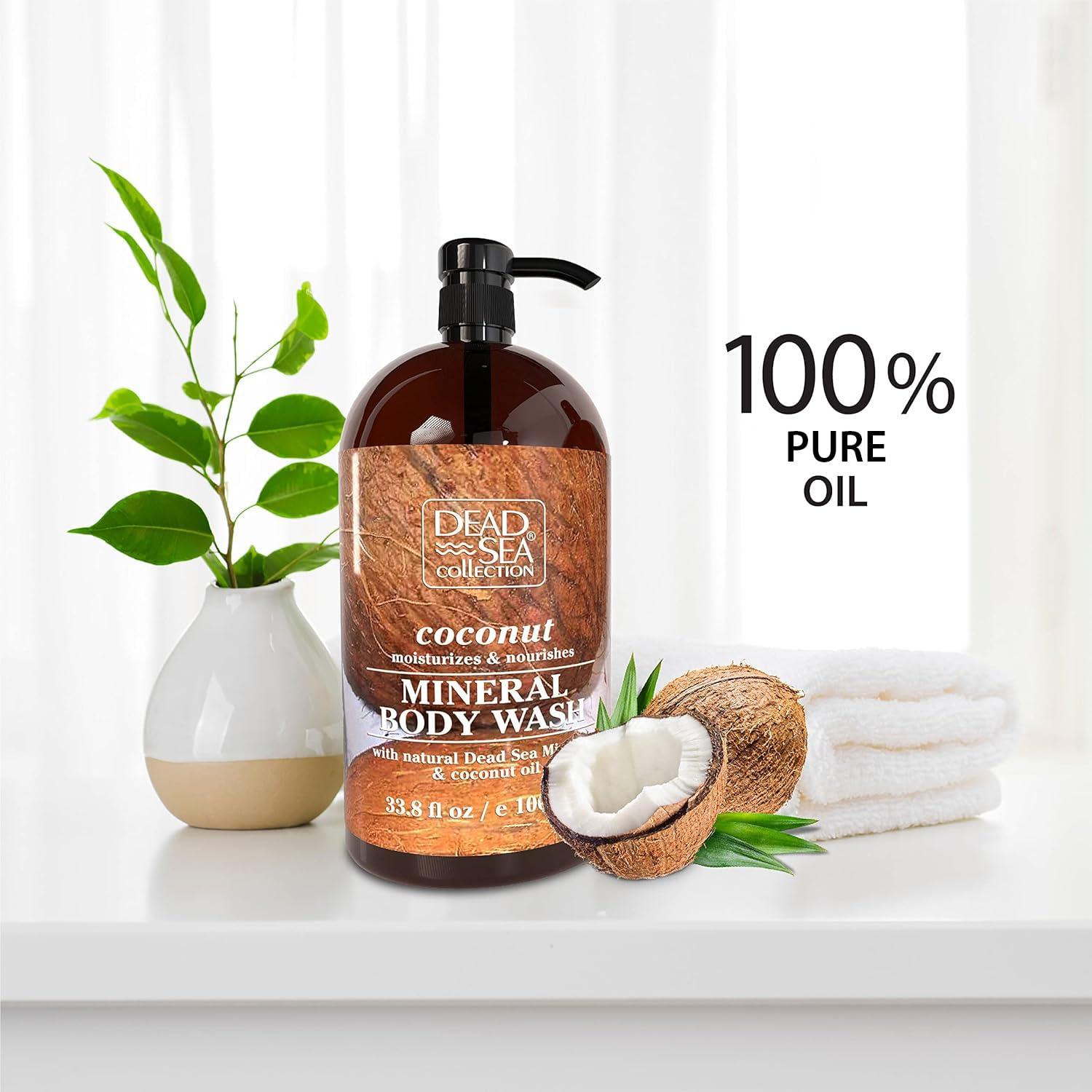 Gel de Ducha Hidratante Coco Colección del Mar Muerto 1000 ml