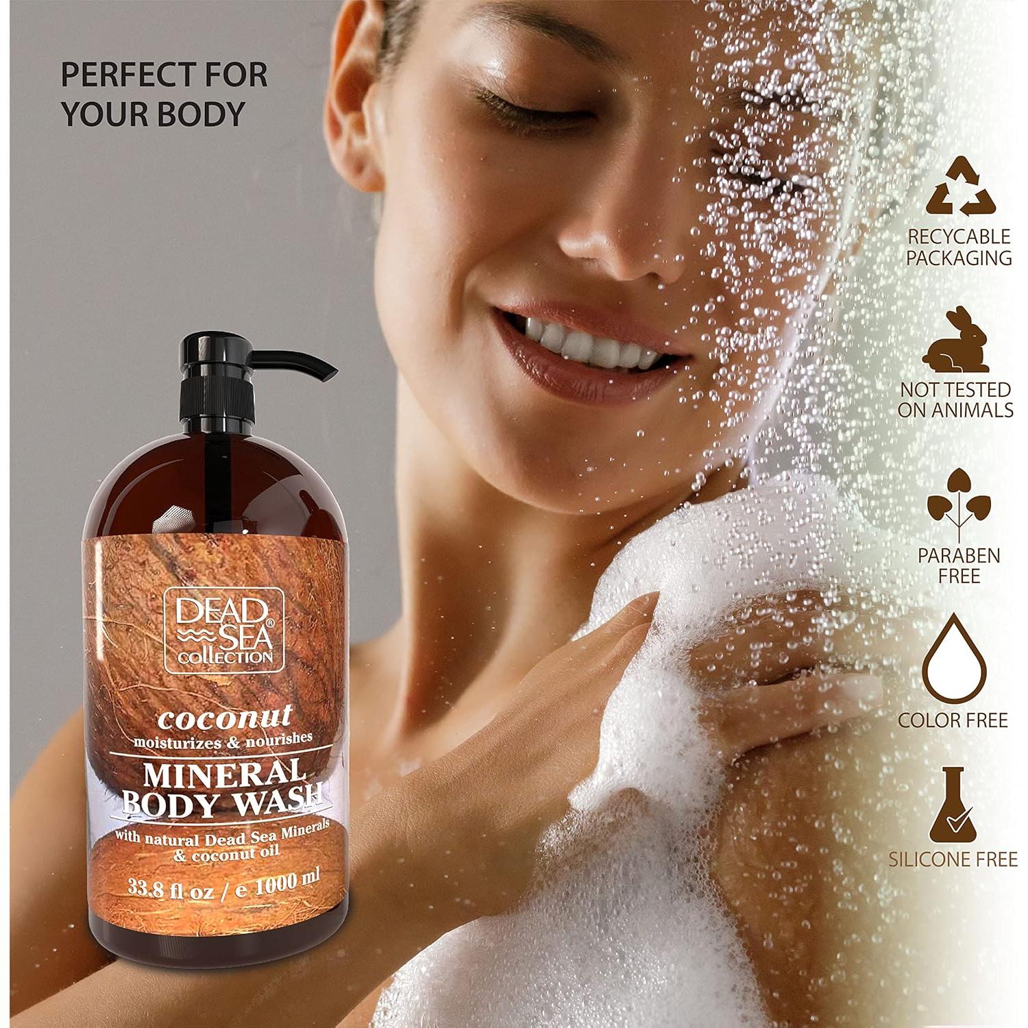 Gel de Ducha Hidratante Coco Colección del Mar Muerto 1000 ml