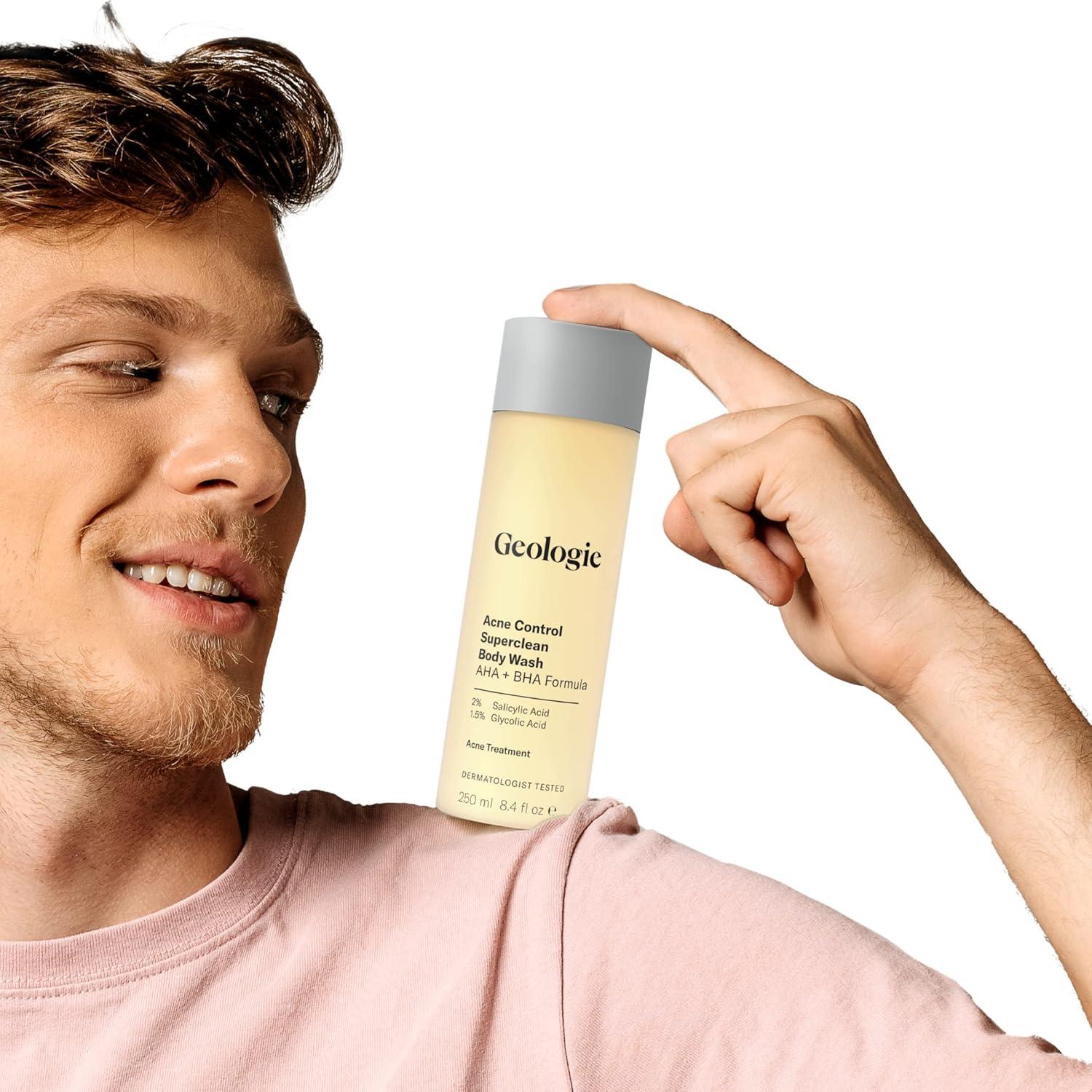 Gel de Ducha Geologie Control de Acné 248 ml AHA BHA