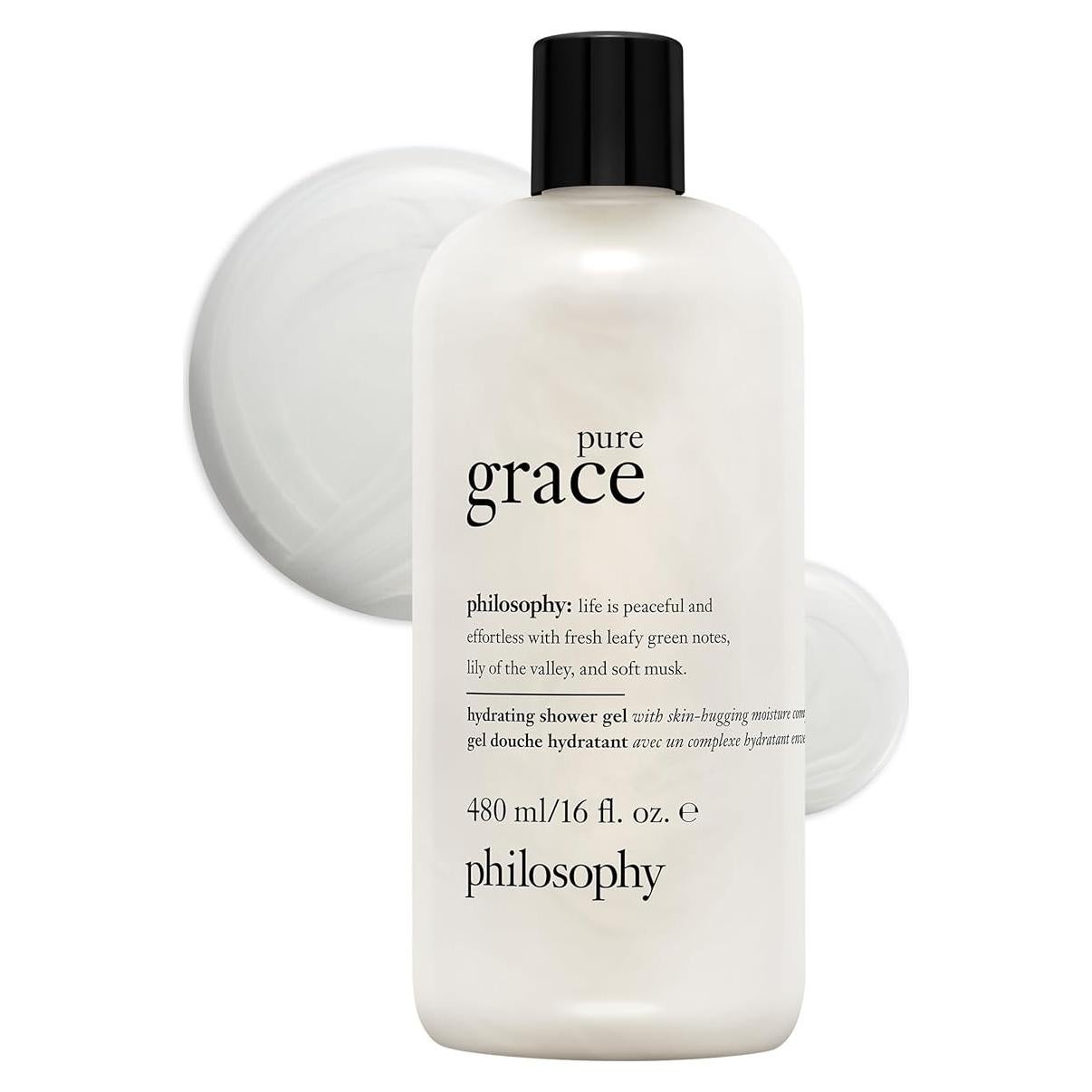 Gel de Baño Hidratante Philosophy Pure Grace 500ml - Vegano