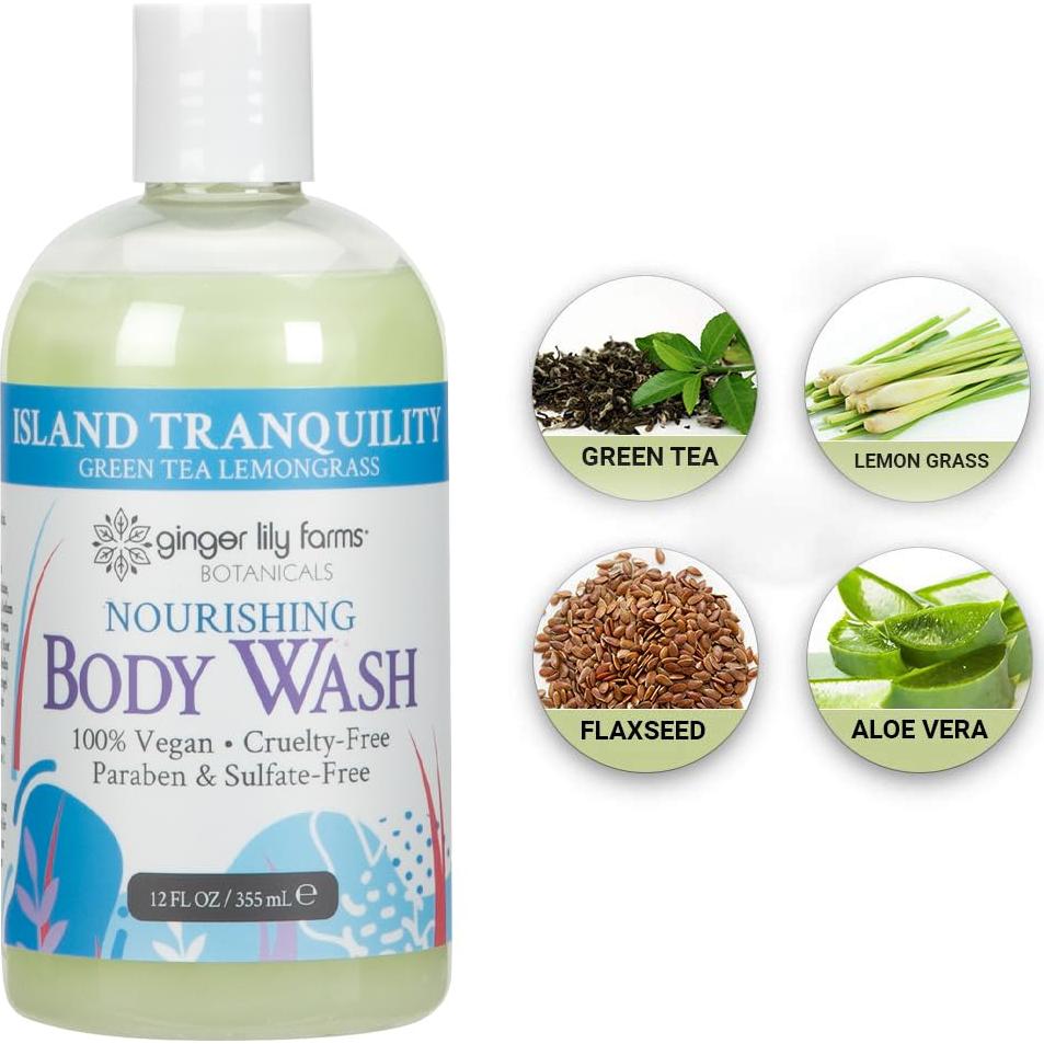 Jabón Corporal Nutritivo Ginger Lily Farms 354 ml Vegano