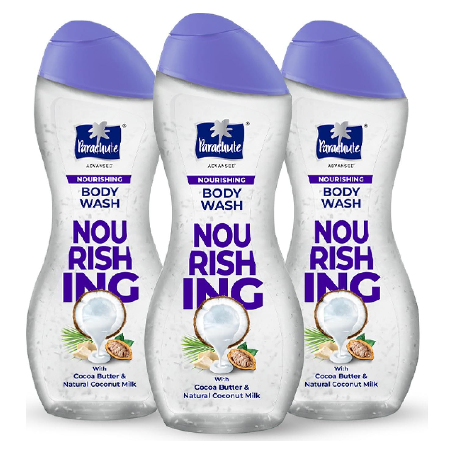 Gel de Ducha Nutritivo Parachute Advansed 240 ml Pack de 3