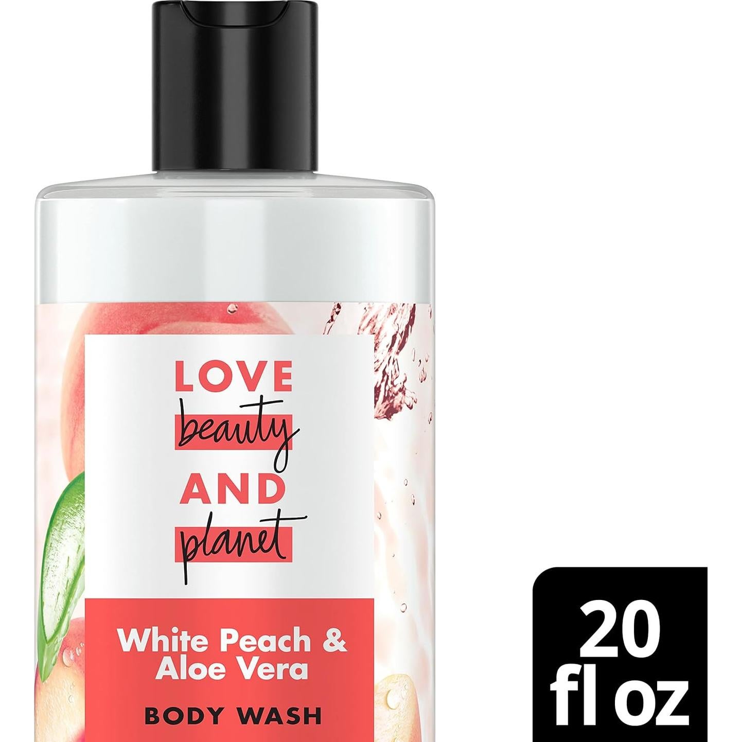 Jabón Corporal Amor Belleza y Planeta Durazno y Aloe 567g
