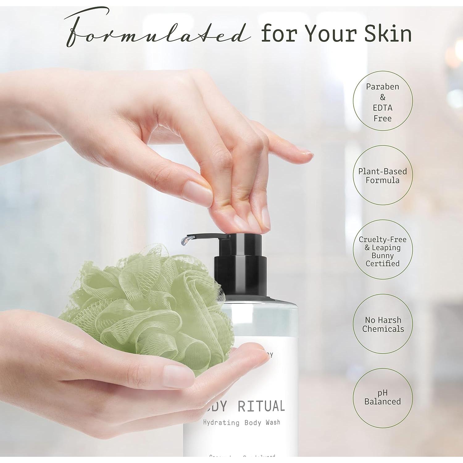 Gel de Ducha Hidratante Muse Apothecary 0.95L Coco y Sándalo