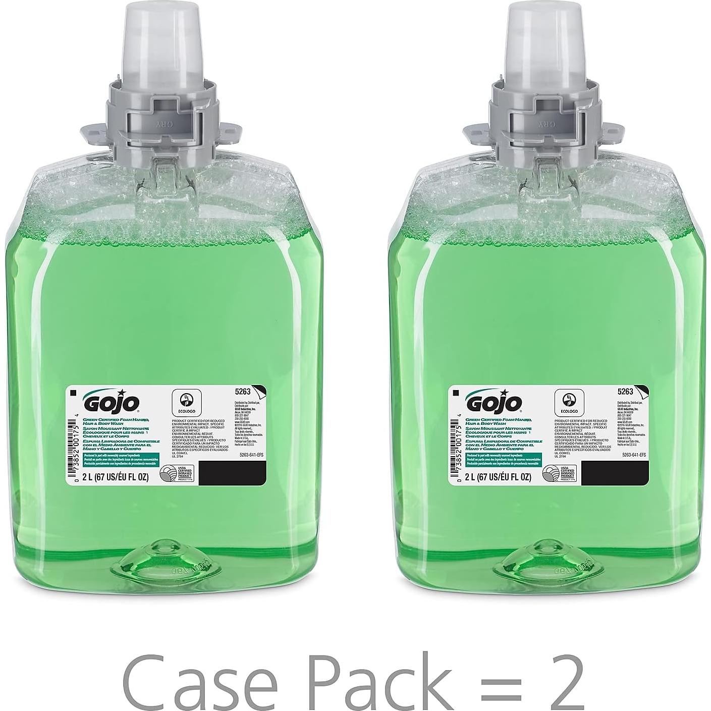 Jabón Espumoso GOJO 2000 mL Melón de Pepino Recarga