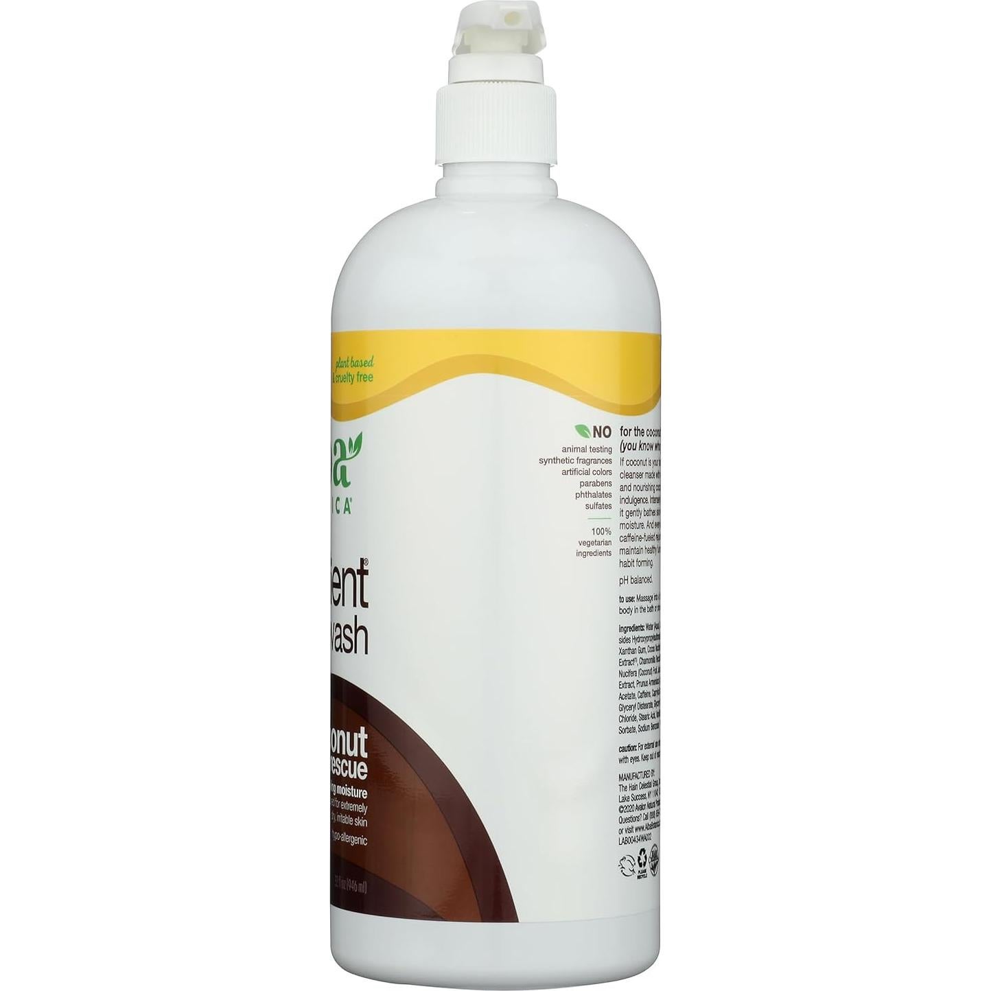 Gel de Baño y Ducha Emoliente Alba Botanica 0.95L Coco