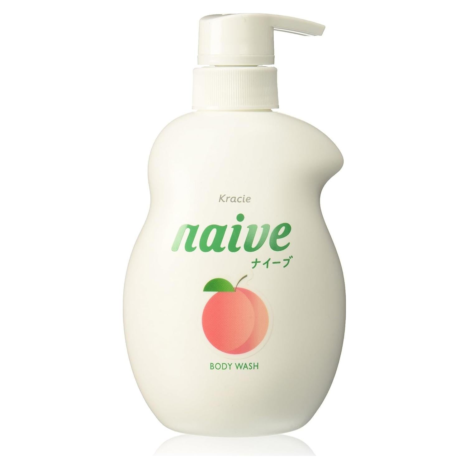 Jabón para Cuerpo KRACIE Naive Durazno 507g Natural