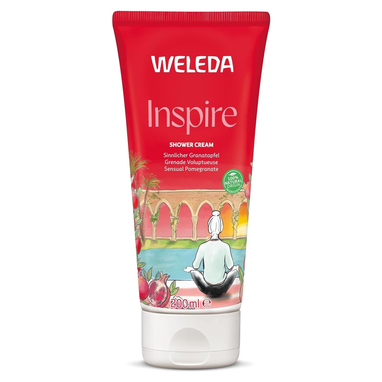 Gel de Ducha Reponedor Weleda Granada 200ml - Limpieza Suave