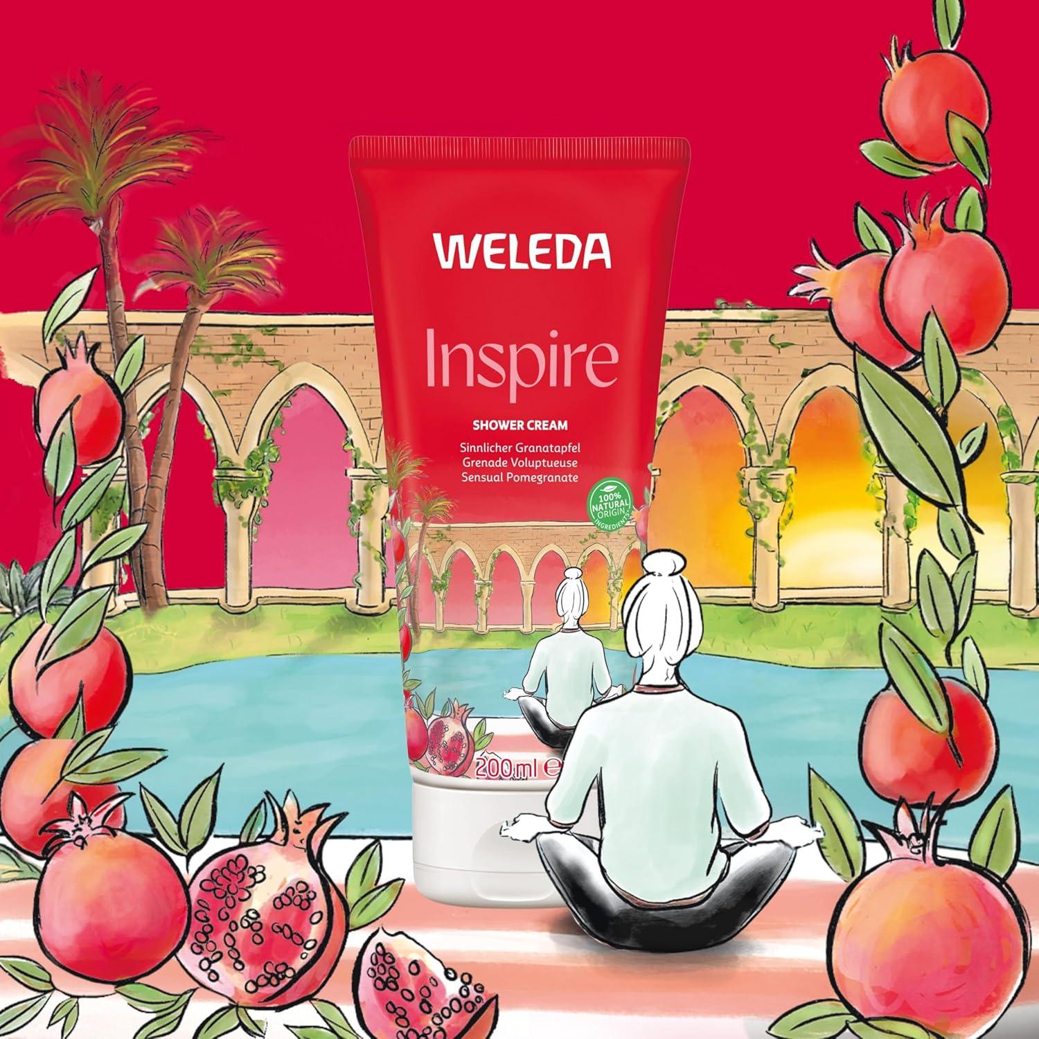 Gel de Ducha Reponedor Weleda Granada 200ml - Limpieza Suave