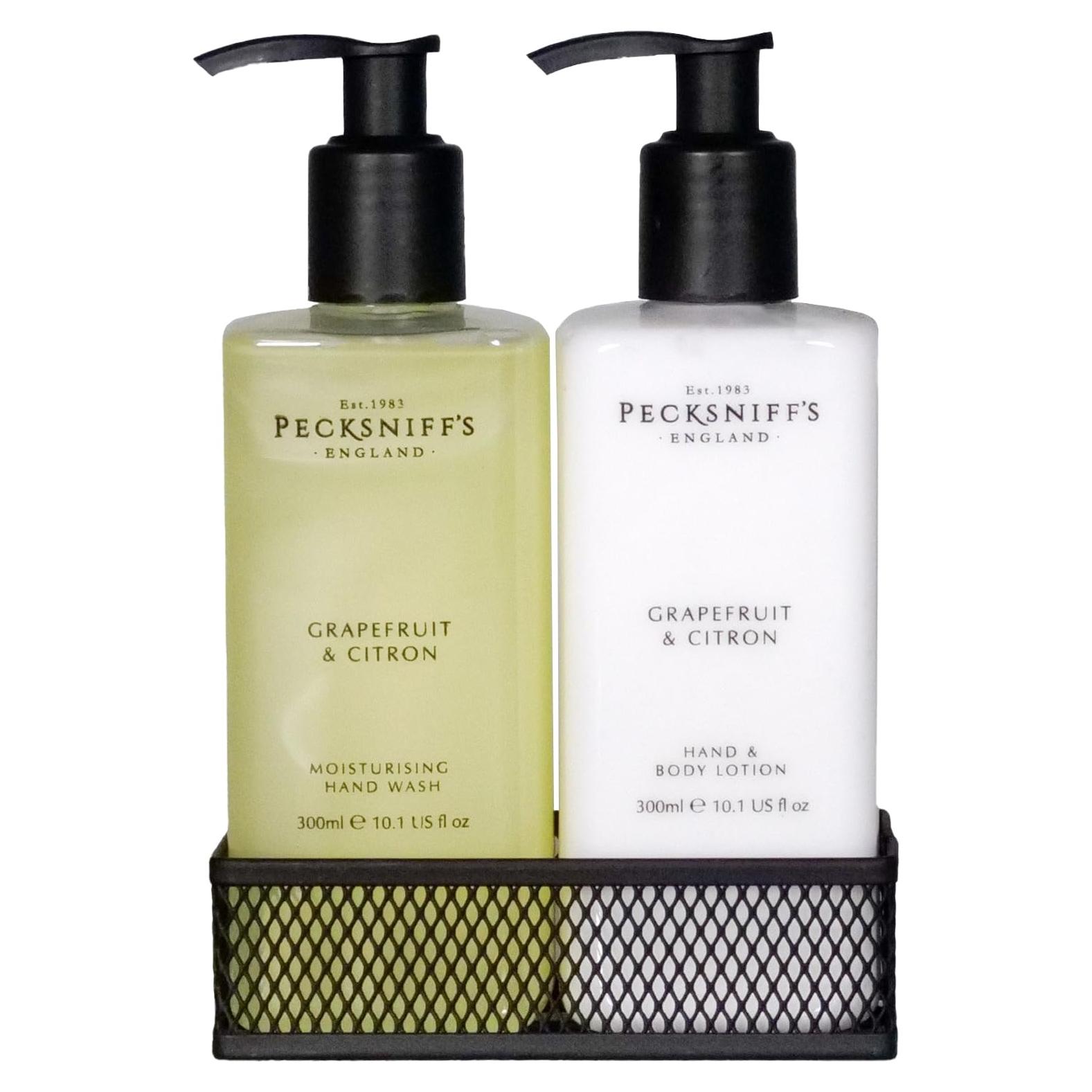 Juego de Caddy Jabón de Manos y Loción Pecksniff's 300ml