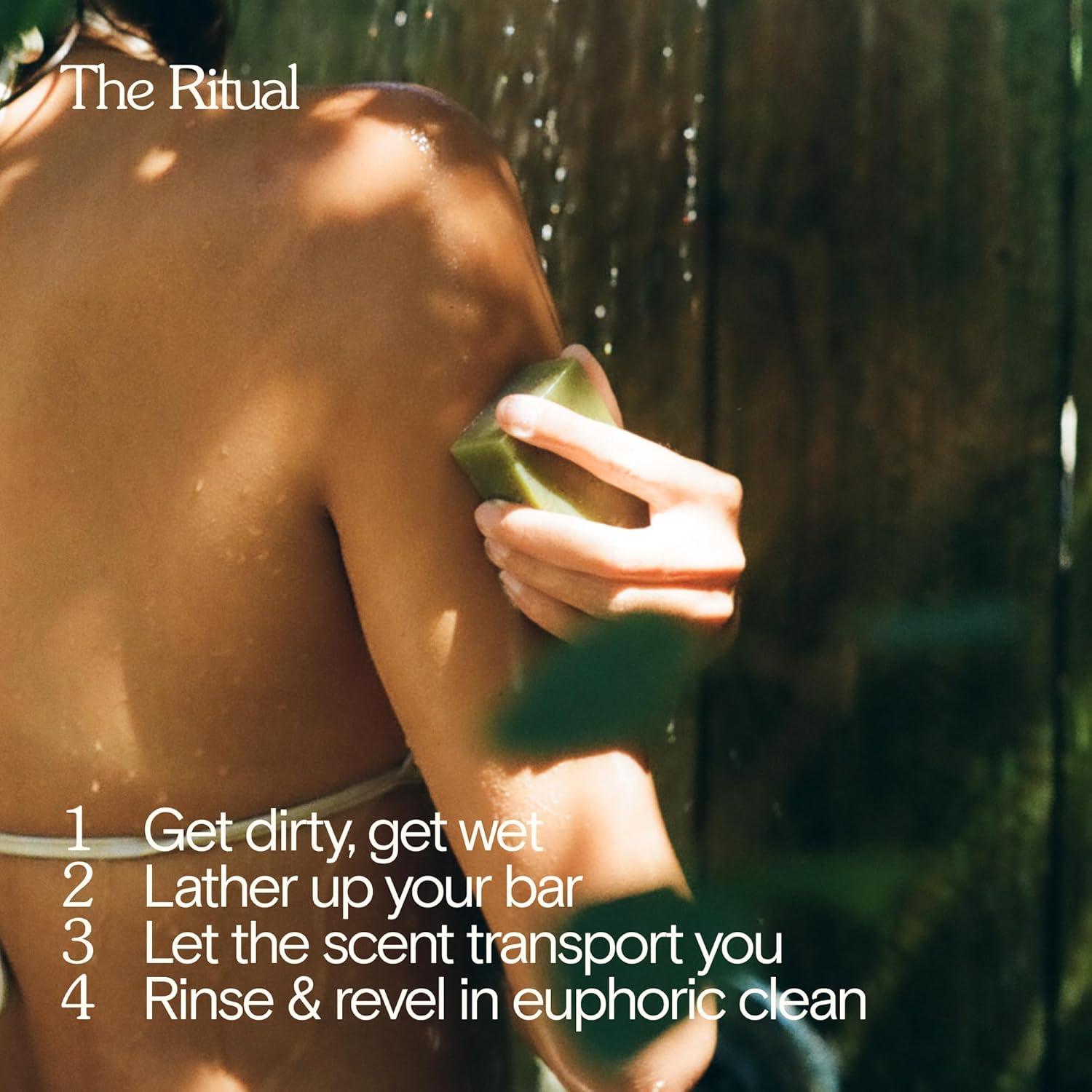 Jabón Orgánico Natural en Barra Cultura de Baño 130g Exfoliante