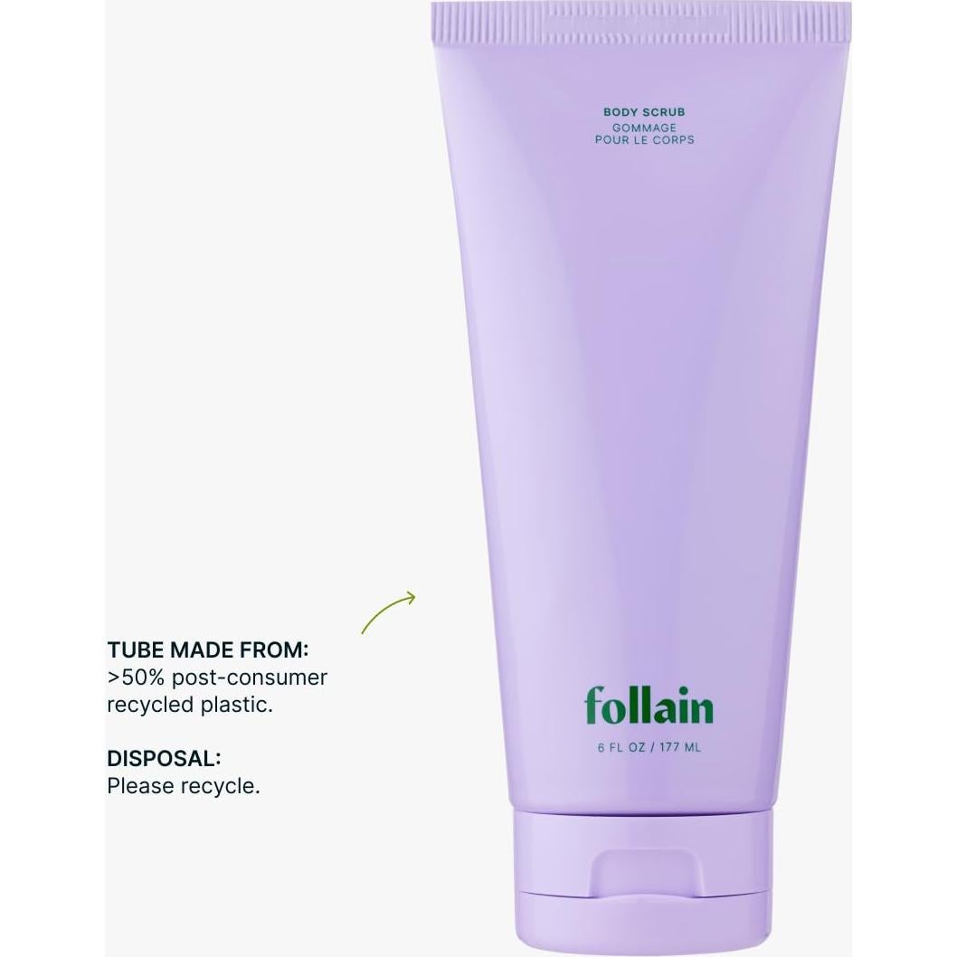 Exfoliante Corporal Follain Ácido Glicólico y Salicílico 59g