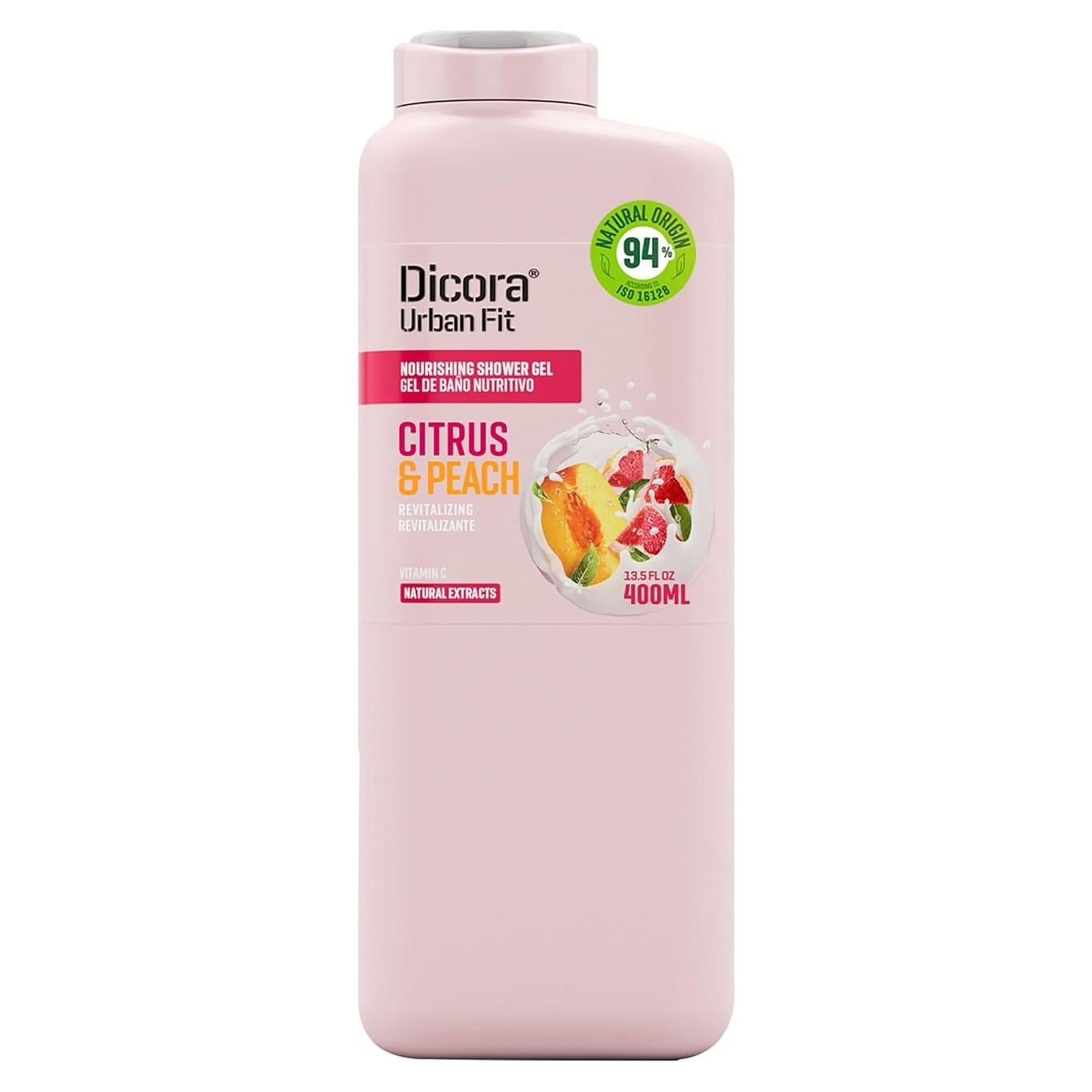 Gel de Ducha Dicora Urban Fit 382.7 ml Cítricos y Durazno
