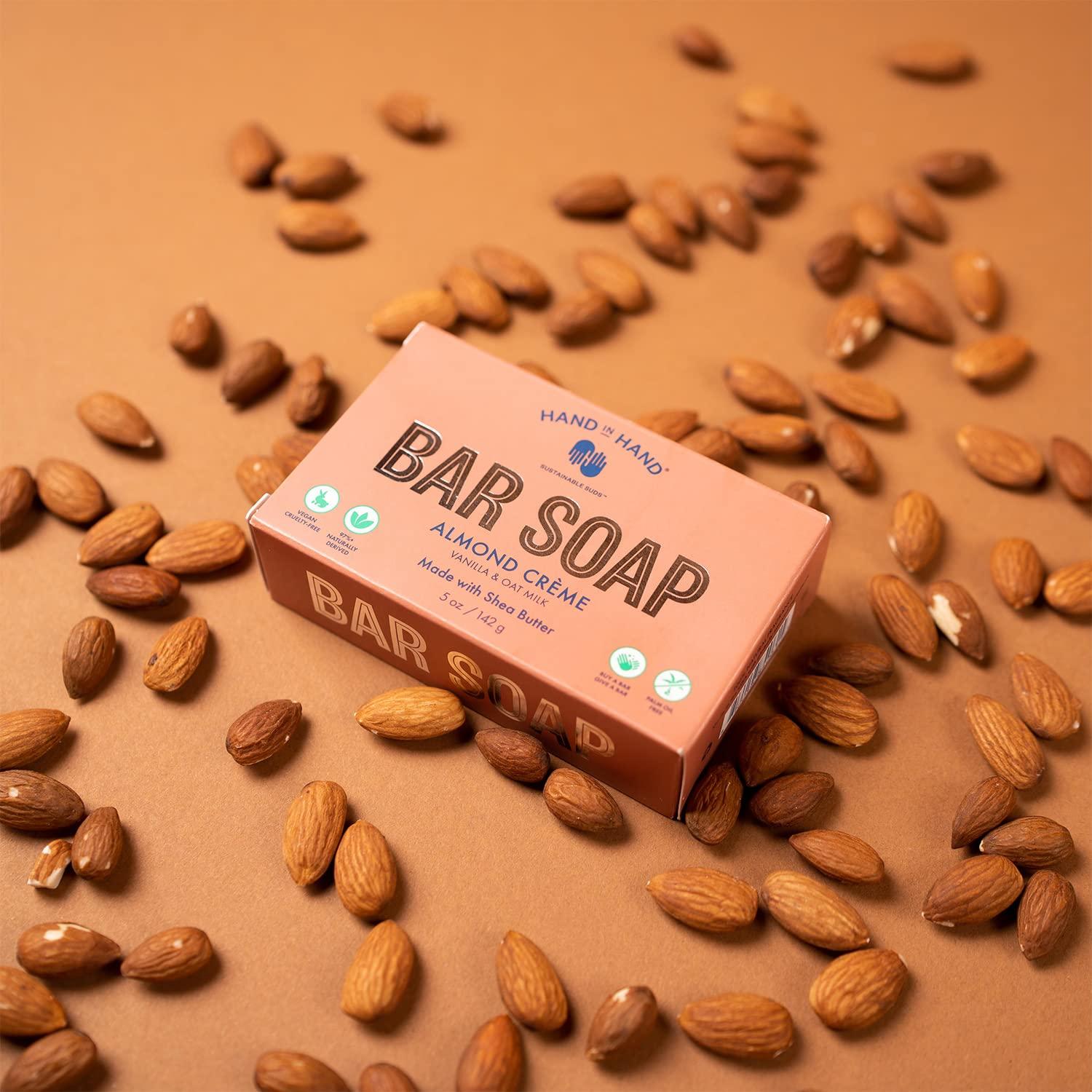 Jabón de Barra Hand in Hand, Nutritivo 141.75g, Vainilla y Avena