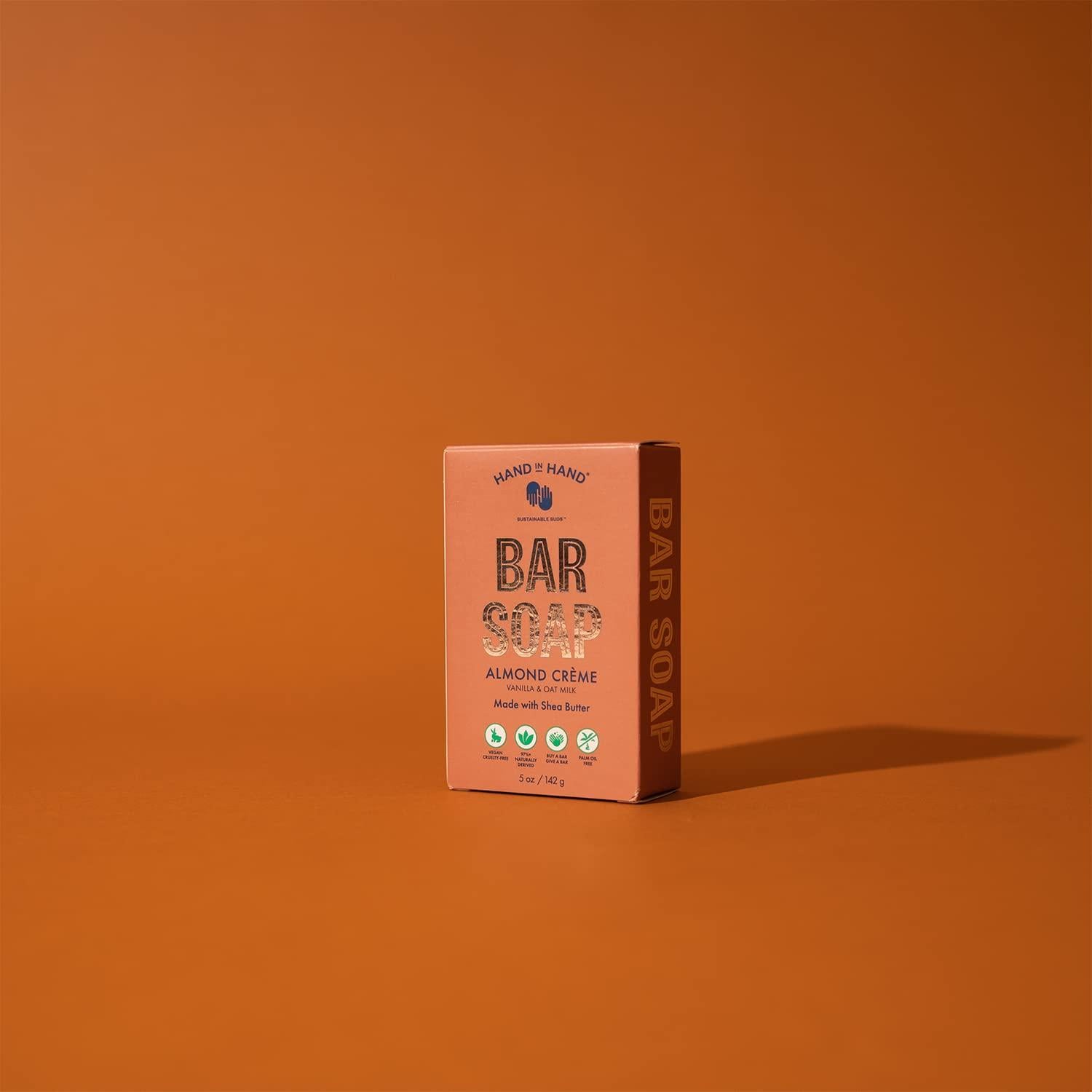 Jabón de Barra Hand in Hand, Nutritivo 141.75g, Vainilla y Avena