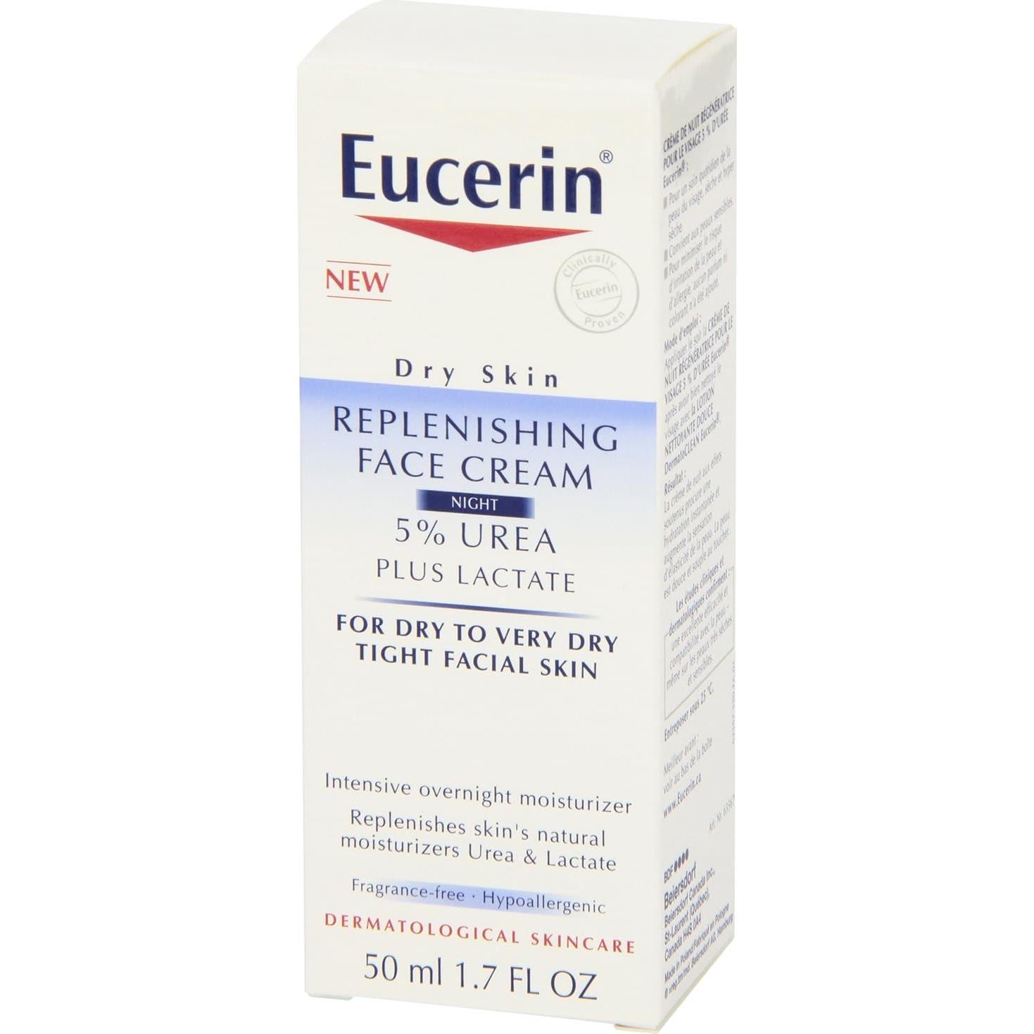 Crema Facial Eucerin Rehidratante 50ml con 5% Urea