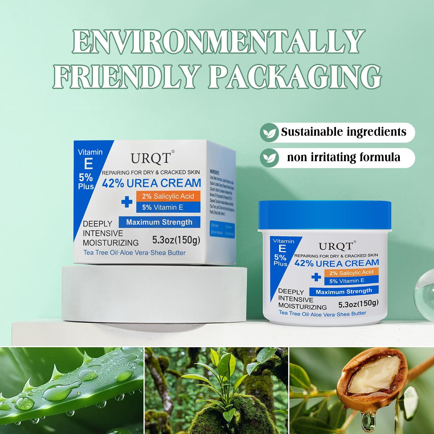 Crema de Urea 42% URQT para Piel Seca y Agrietada 200g