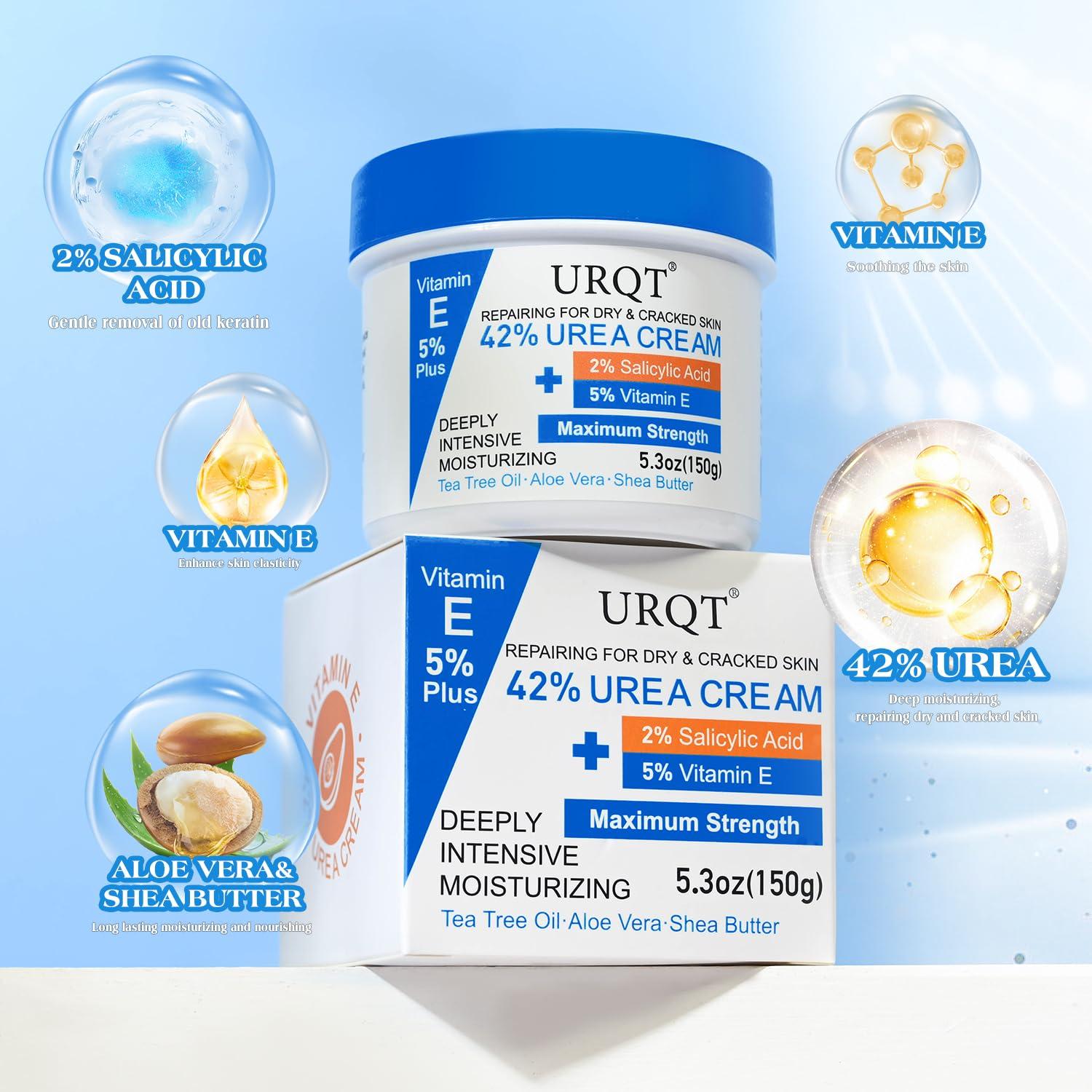 Crema de Urea 42% URQT para Piel Seca y Agrietada 200g