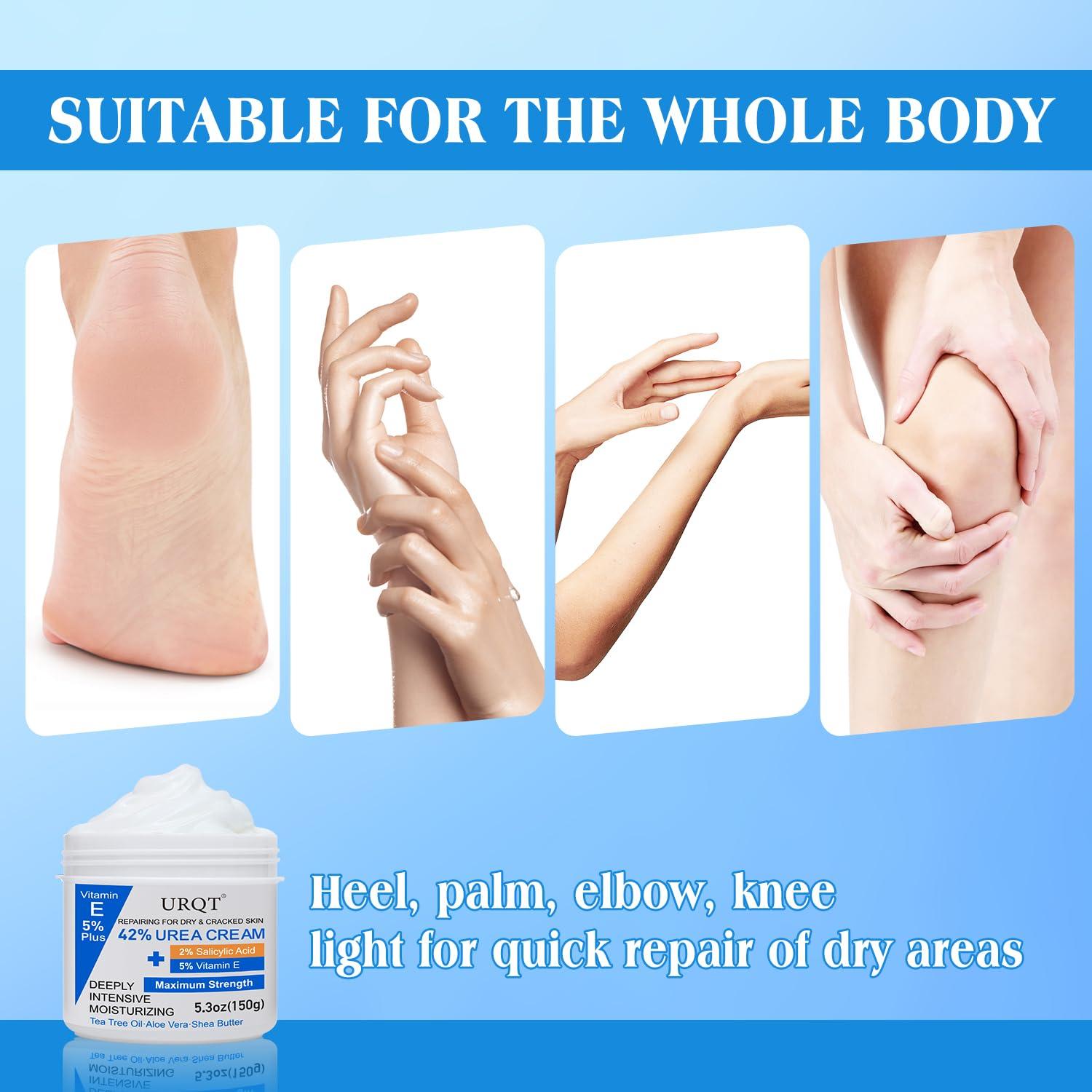 Crema de Urea 42% URQT para Piel Seca y Agrietada 200g