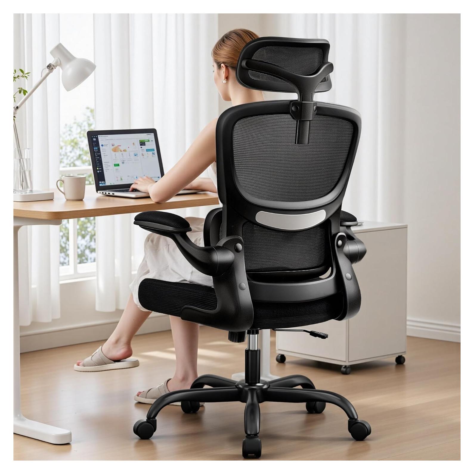 Silla de Oficina Ergonómica BESTFAIR 2202H con Soporte Lumbar