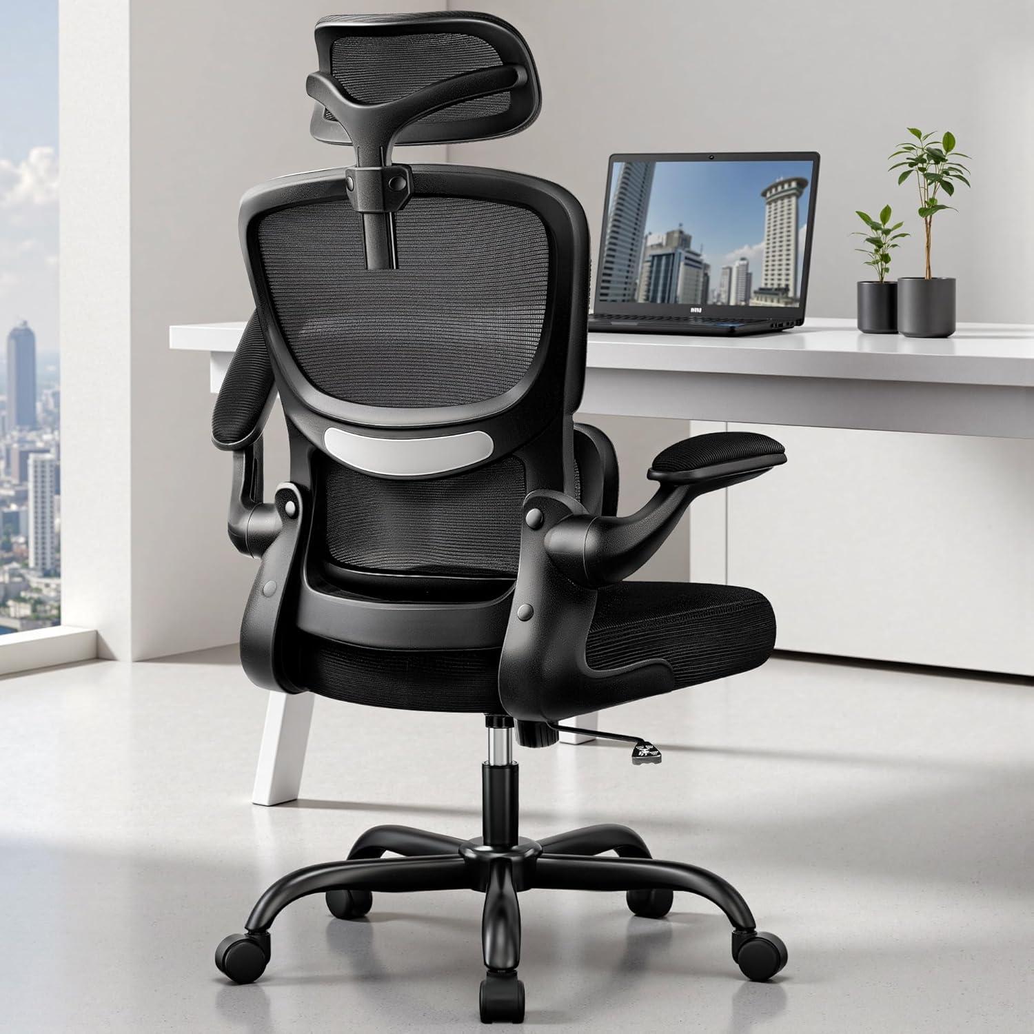 Silla de Oficina Ergonómica BESTFAIR 2202H con Soporte Lumbar