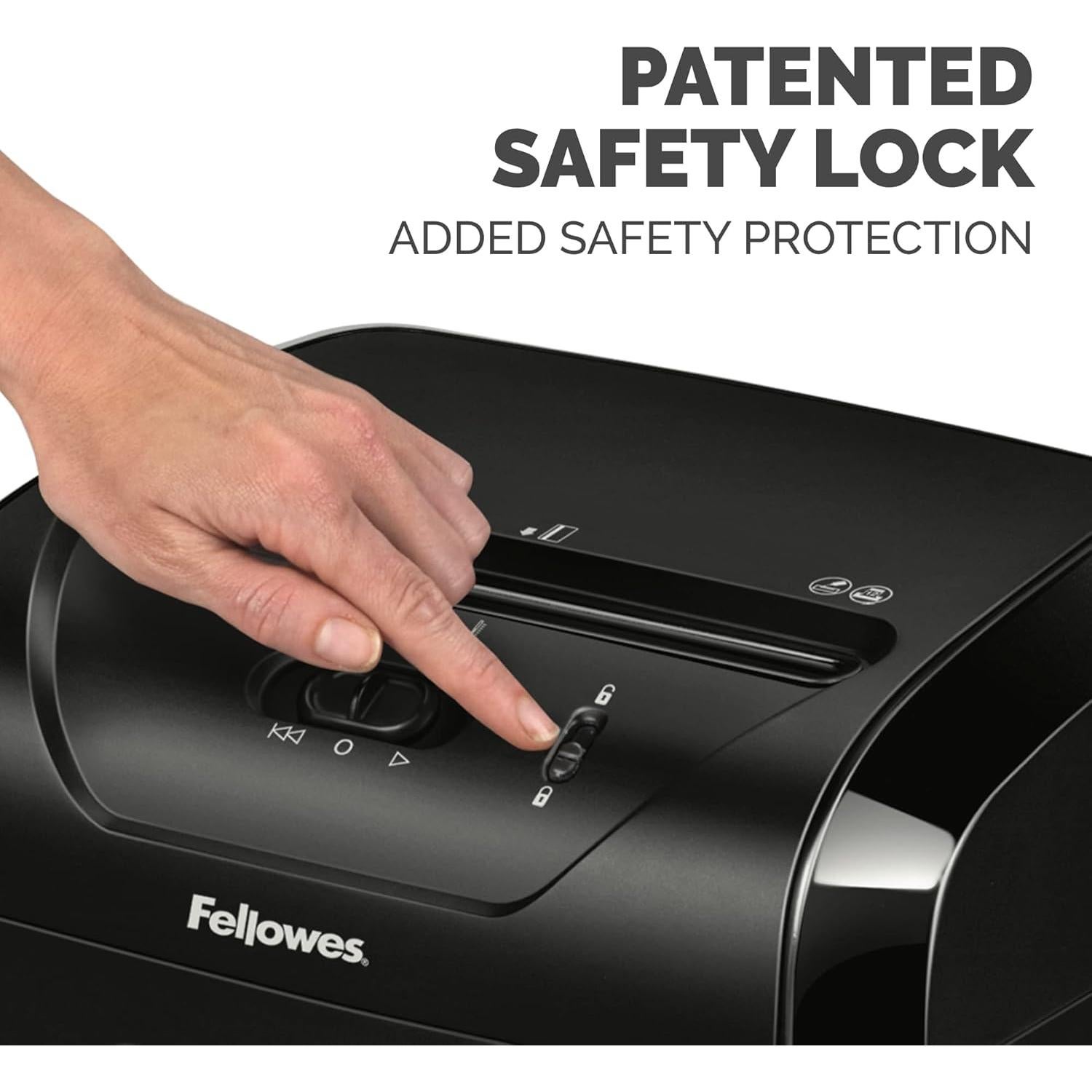 Destructora de papel Fellowes Powershred 12C corte cruzado 12 hojas