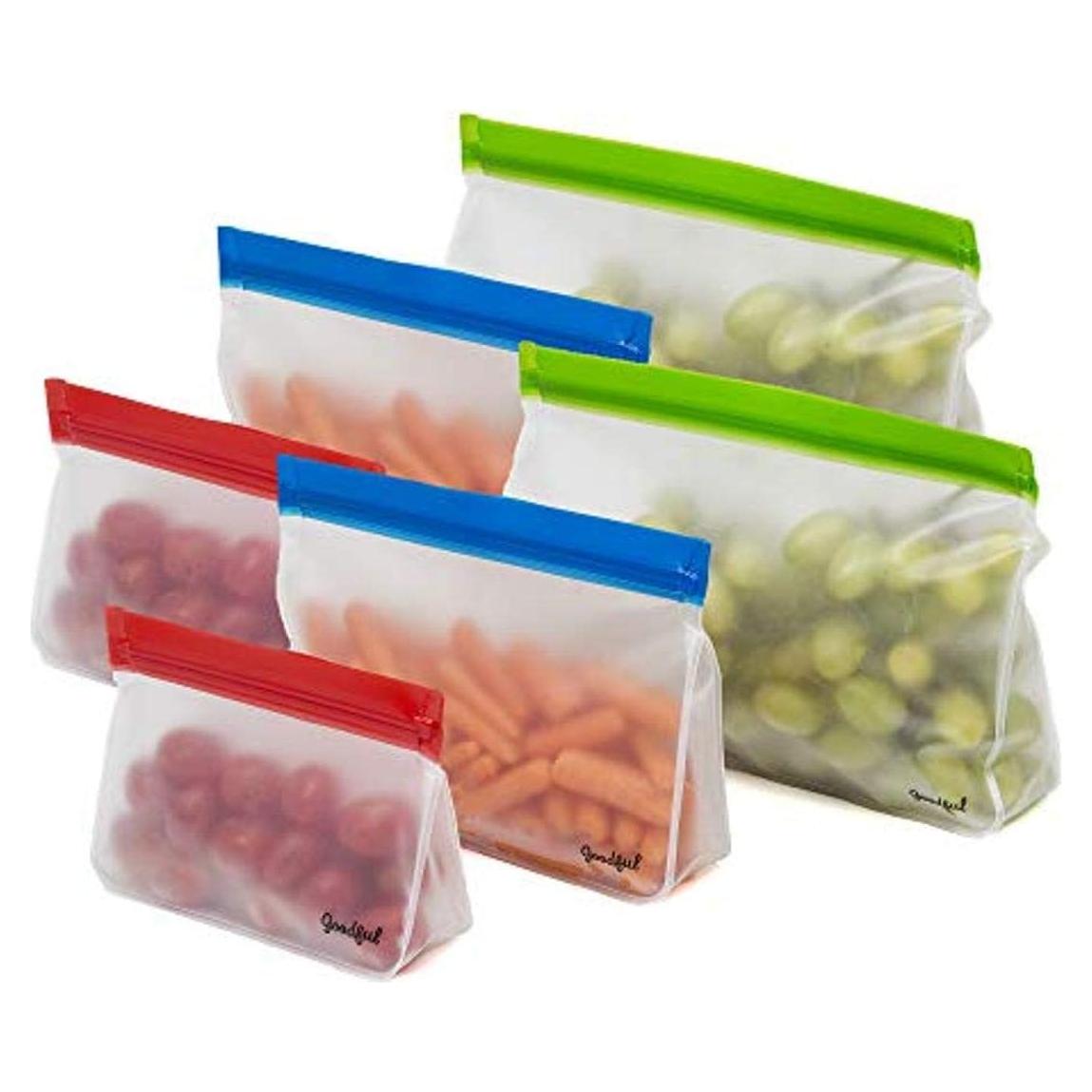 Bolsas de Almacenamiento Reutilizables Goodful - Paquete de 6