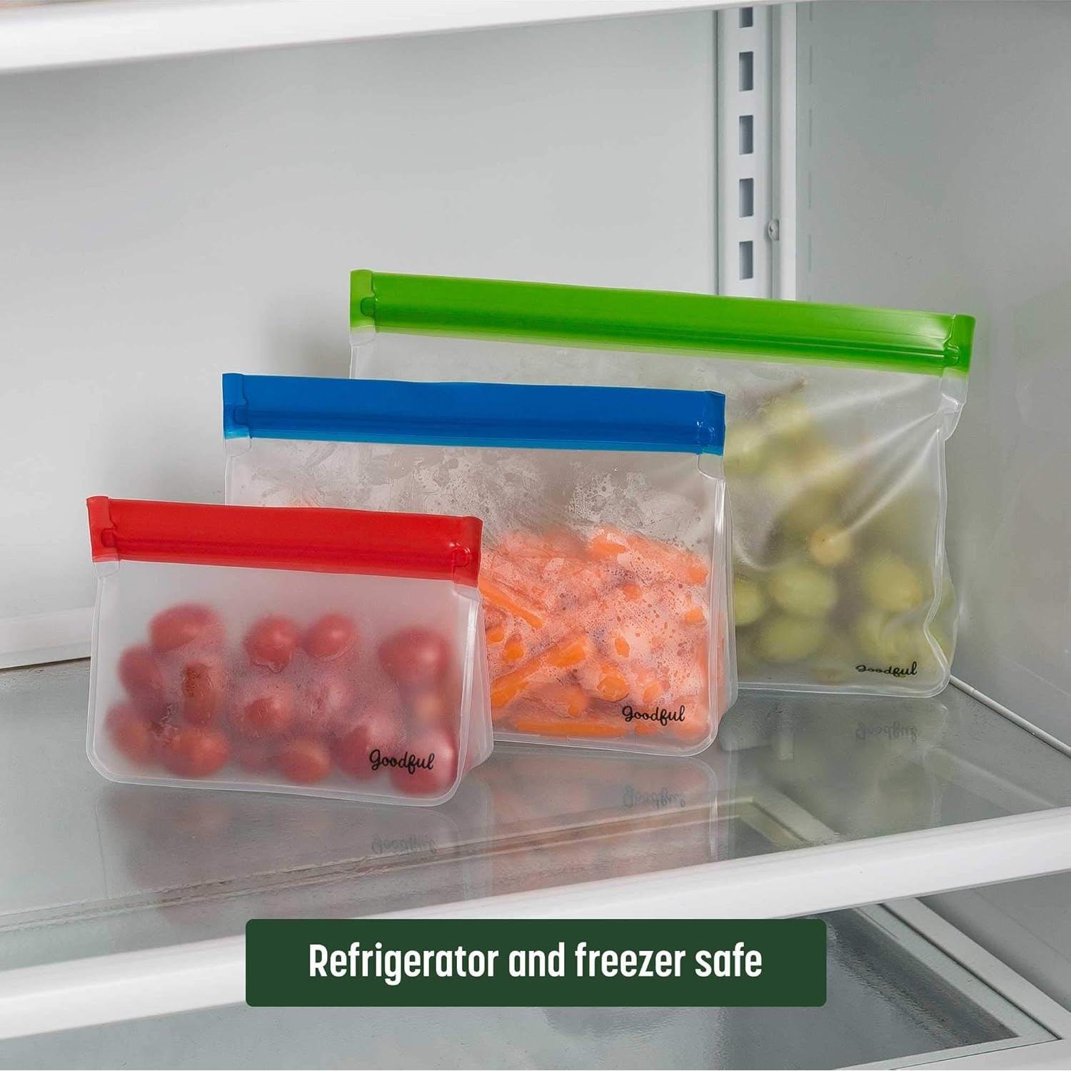 Bolsas de Almacenamiento Reutilizables Goodful - Paquete de 6