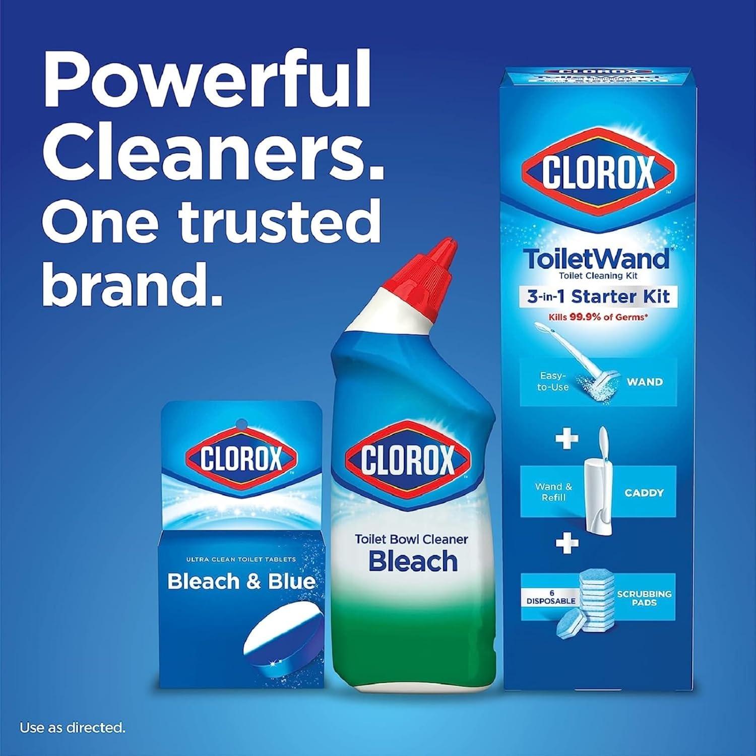 Recargas Clorox ToiletWand 30 Ct - Limpiador Inodoro Selva