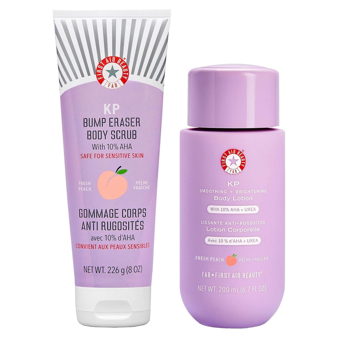 Dúo Suave de Primeros Auxilios Durazno 10% AHA 416.7 g