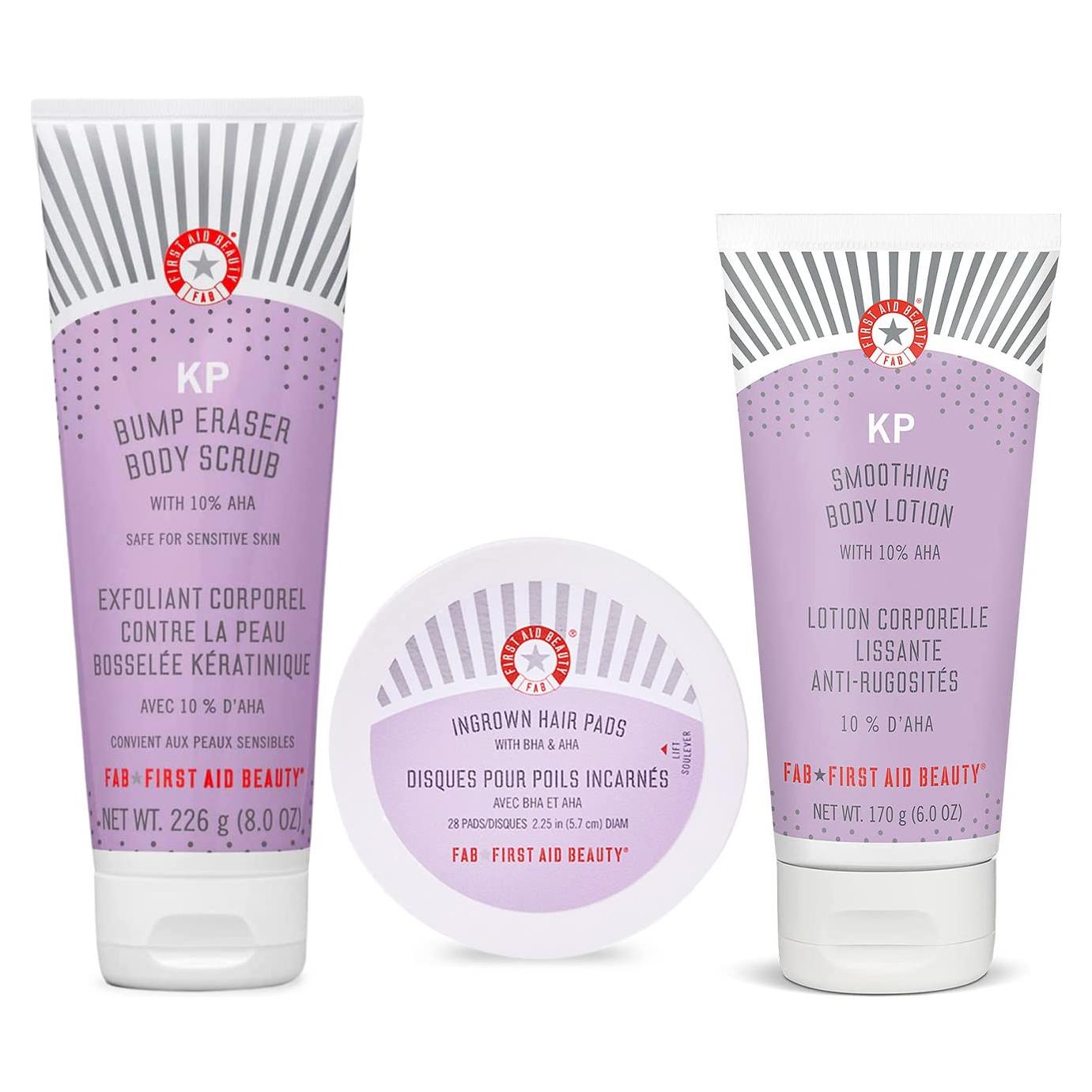 Set de Tratamiento Exfoliante First Aid Beauty - 3 Piezas