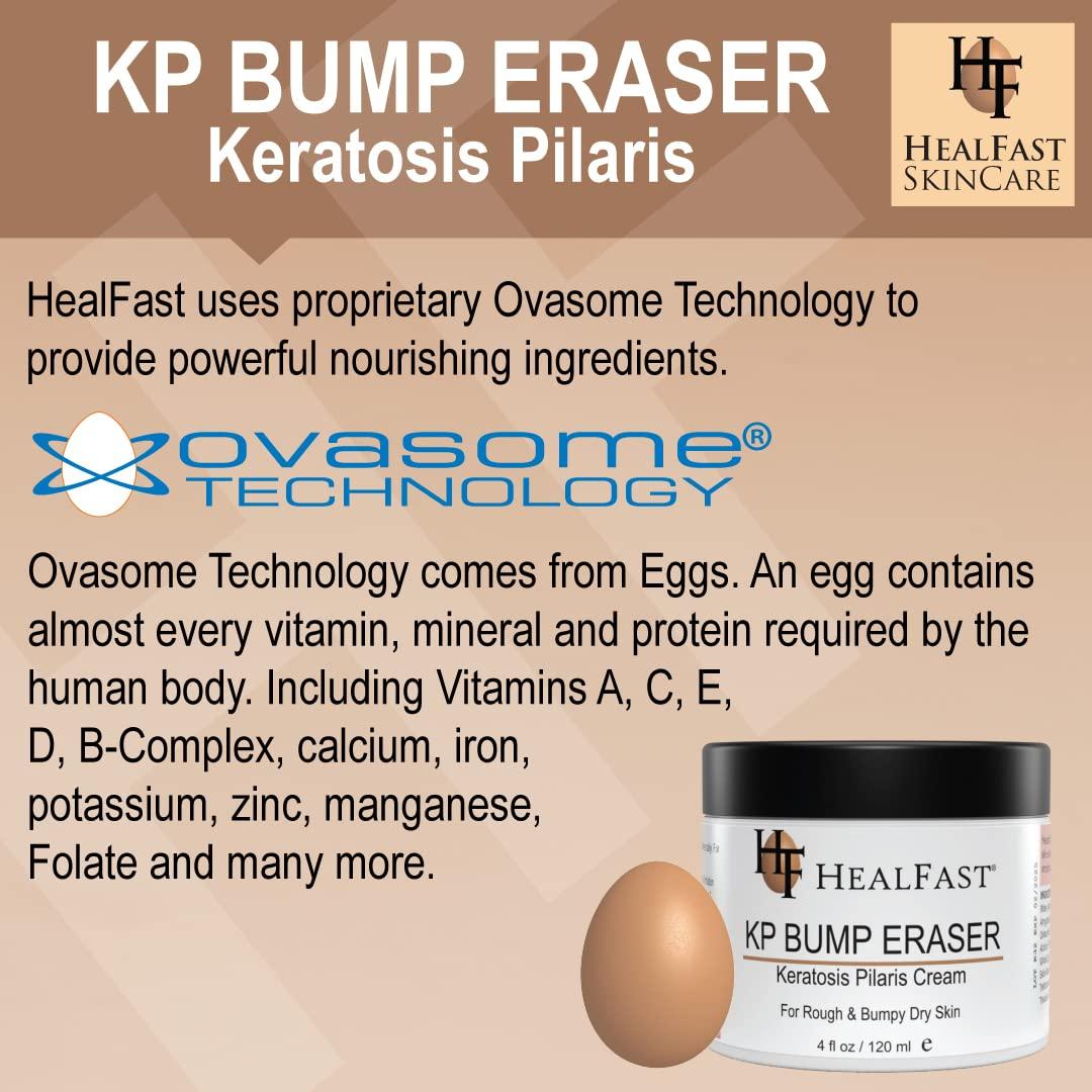 Crema Bump Eraser Healfast 140 g - Exfoliante para Queratosis Pilaris