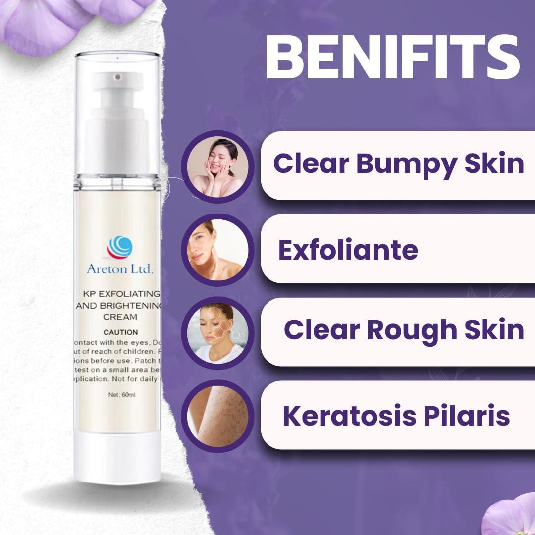 Crema Exfoliante KP Areton 50g - Ácido Salicilico y Niacinamida