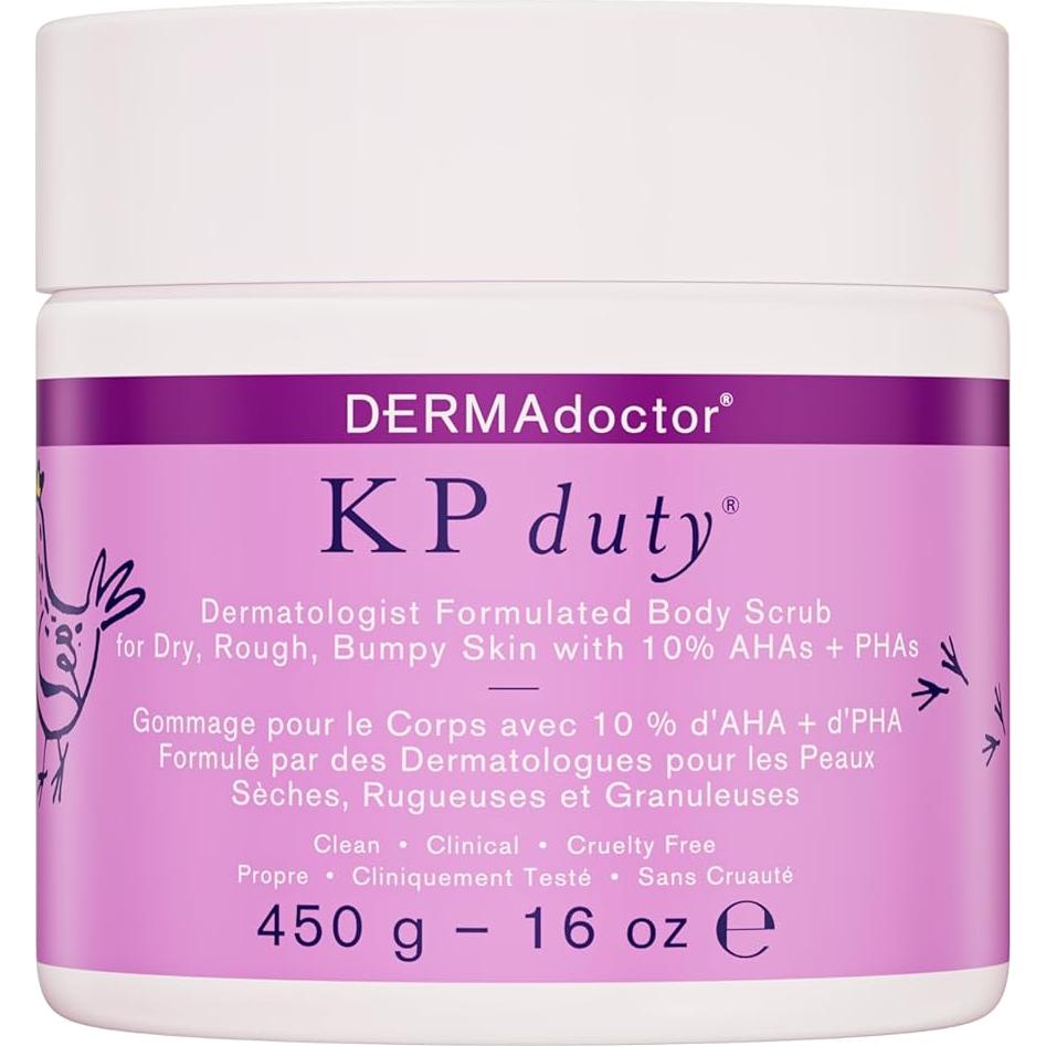 Kit Exfoliante y Loción Corporal DERMAdoctor KP Bump Eraser 10% AHAs