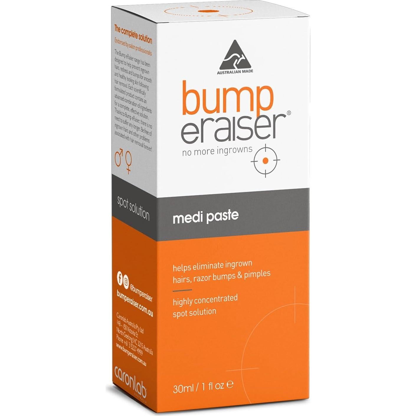 Pasta Medi Bump eRaiser 30g para vellos encarnados y bultos