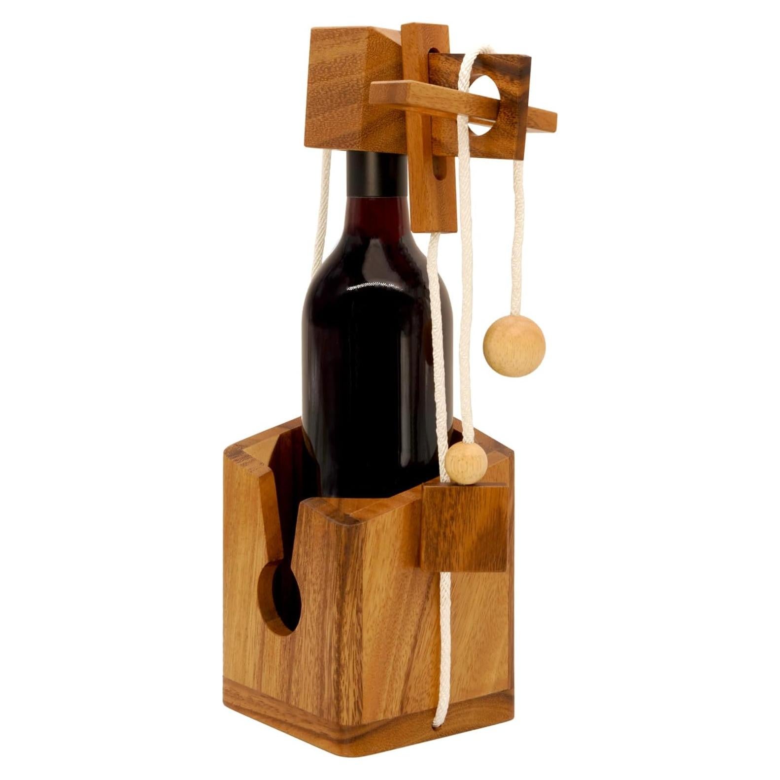 Rompecabezas de Botella BSIRI - Soporte de Madera 3D