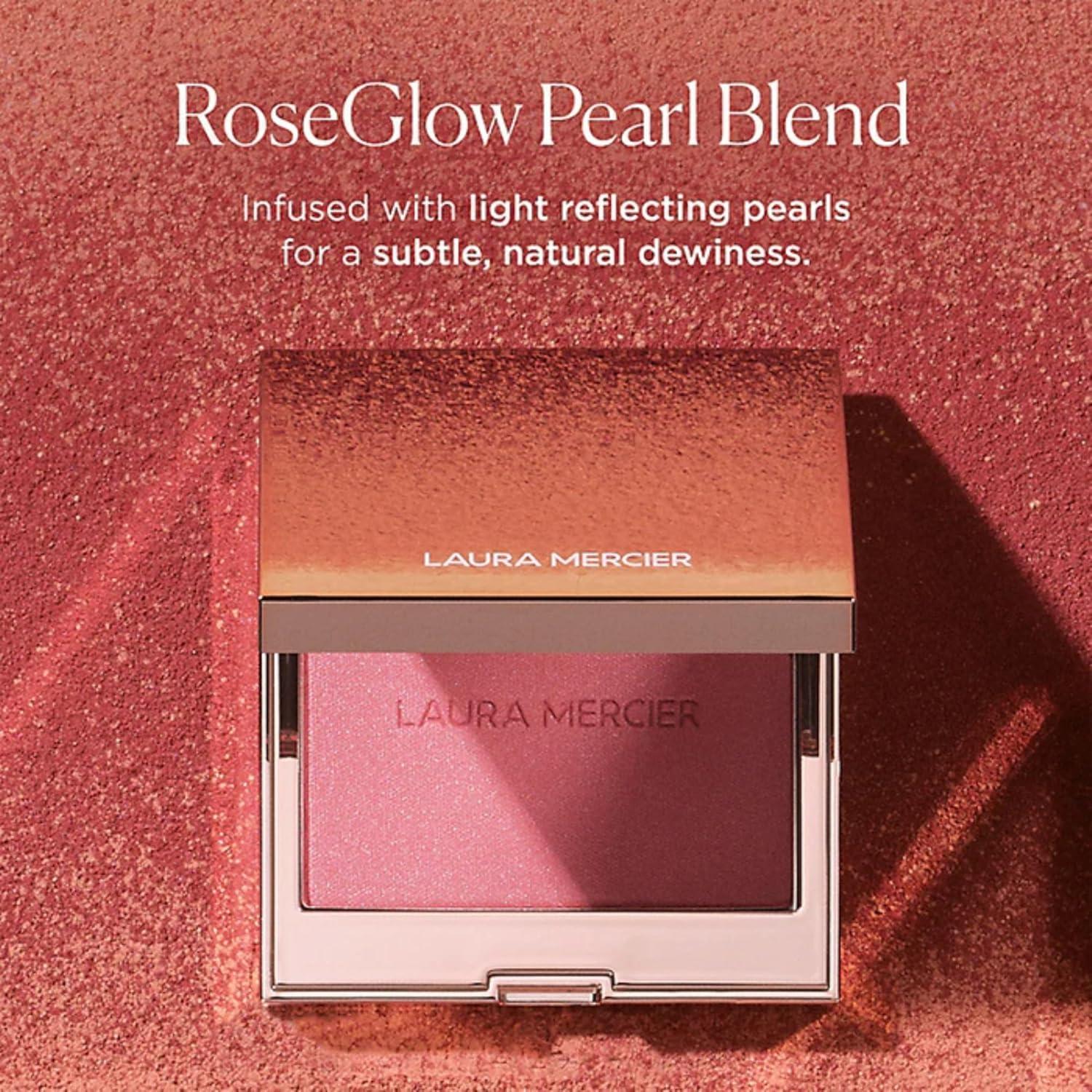 Laura Mercier Blush Color Infusion: Sheer Pressed Powder Blush for Cheeks, Buildable Formula, 10HR Wear, Long Lasting Color, Matte and Shimmer Finishes
