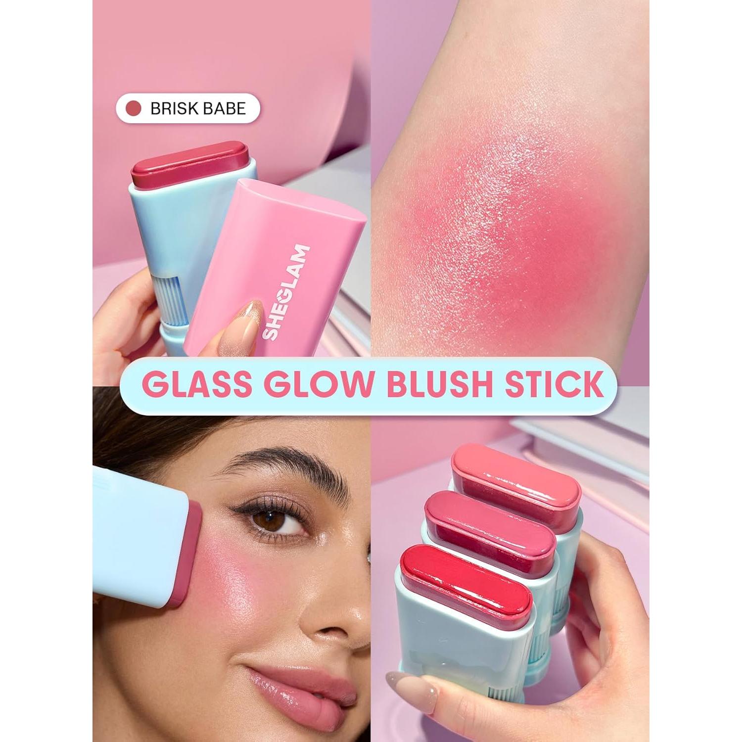 Barra de Rubor en Crema SHEGLAM Brisk Babe Hidratante 69g