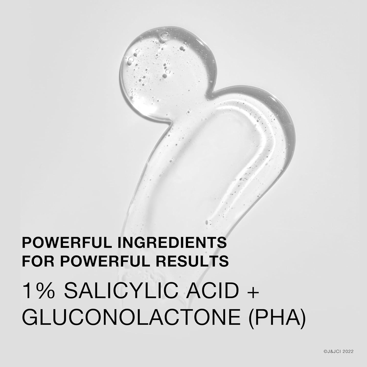 Jabón Corporal Neutrogena 250 ml con Ácido Salicílico y PHA